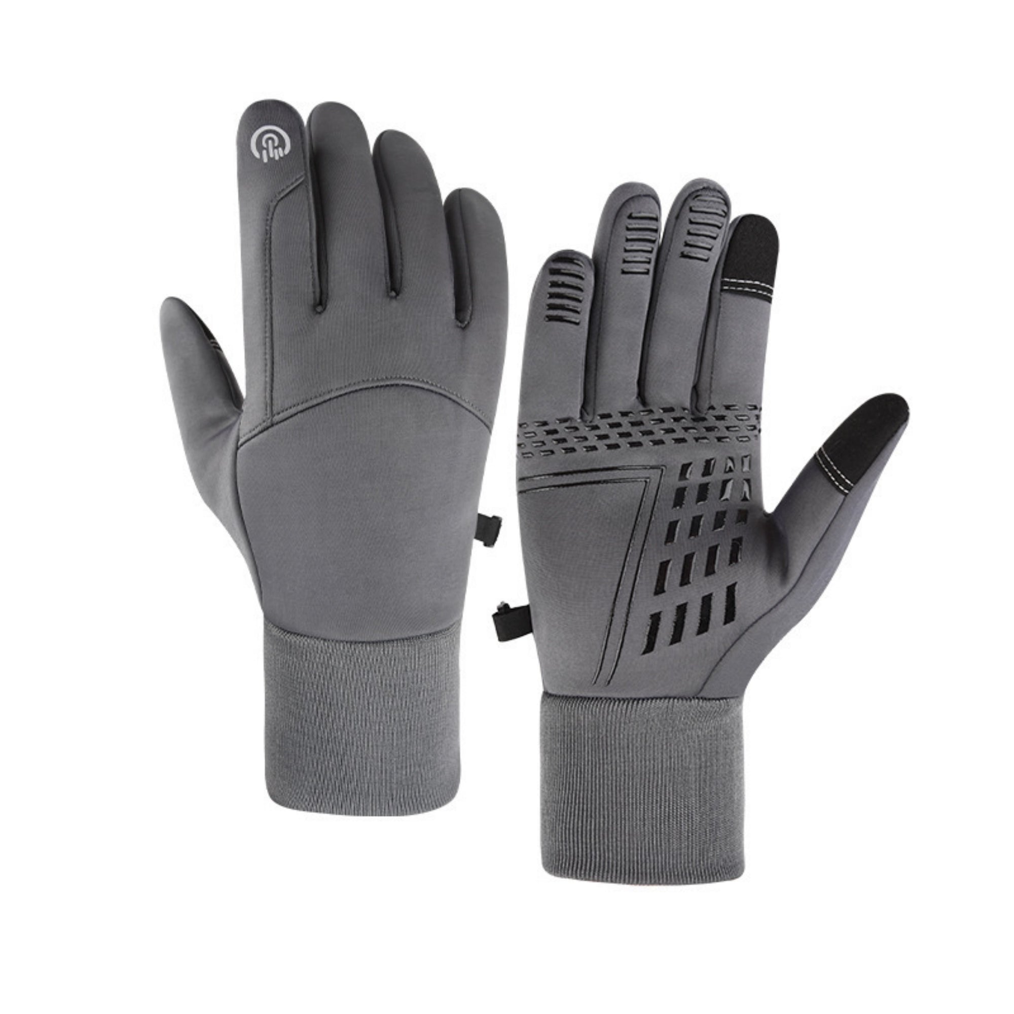 Unisex Fleece Lined Waterproof Non Slip Cycling Gloves
