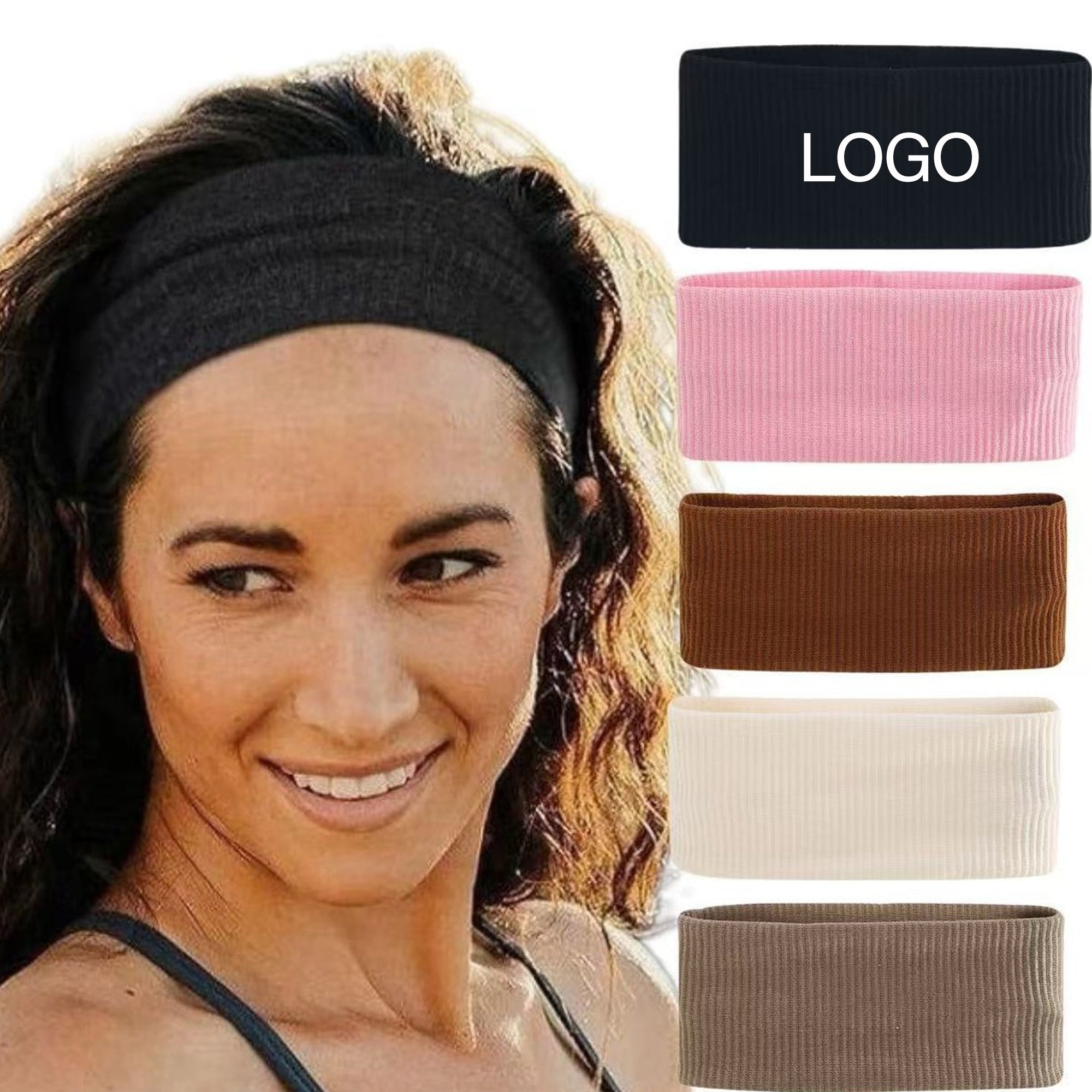 Knitted Elastic Hair Bands