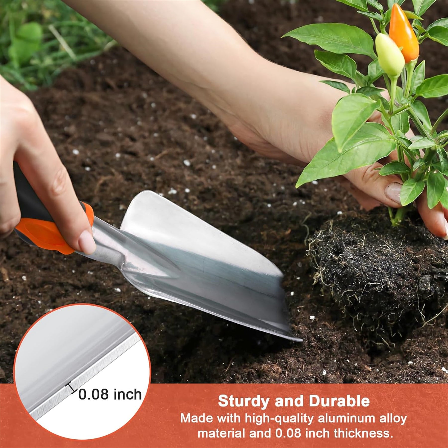 Metal Garden Shovel
