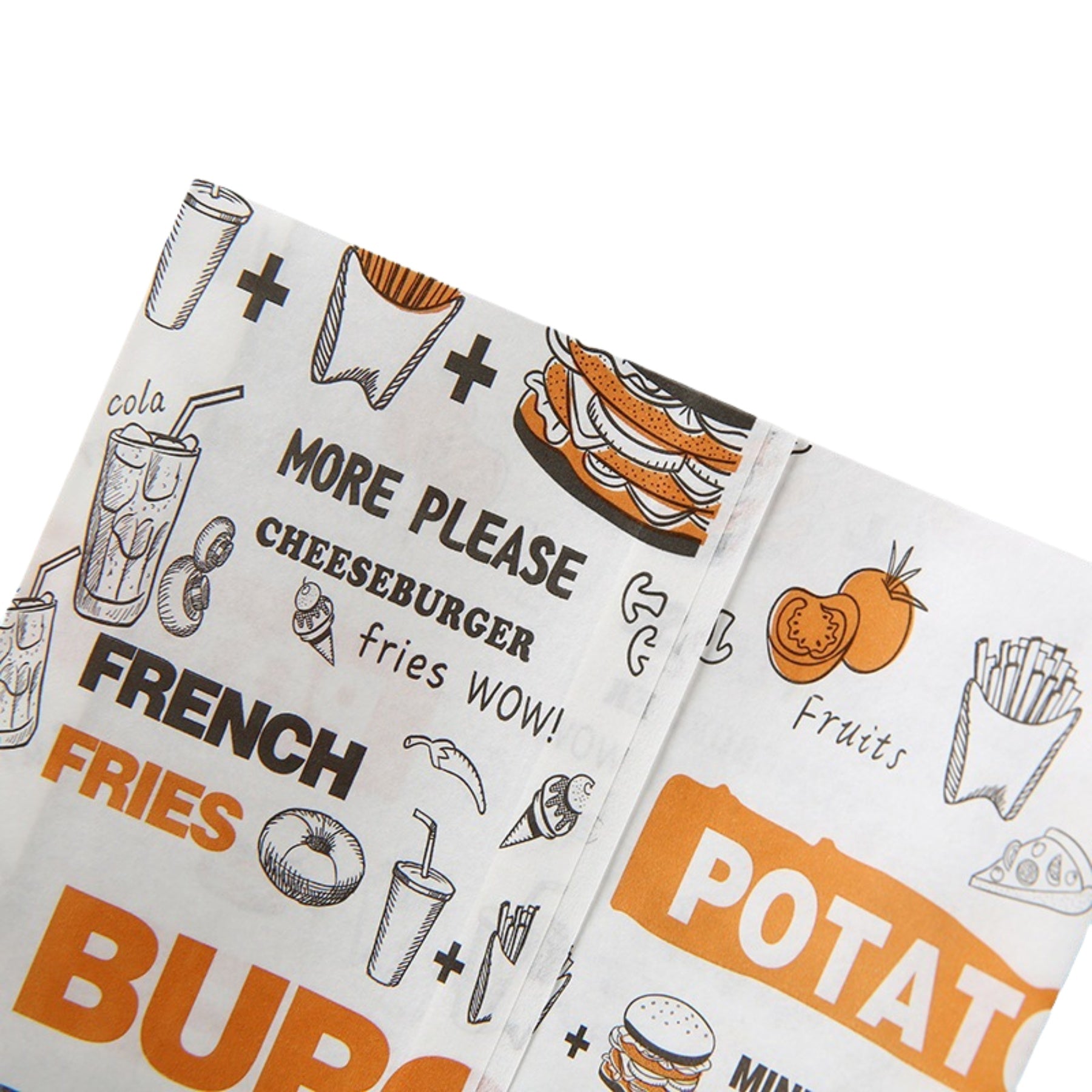 Fried Food Paper Bag