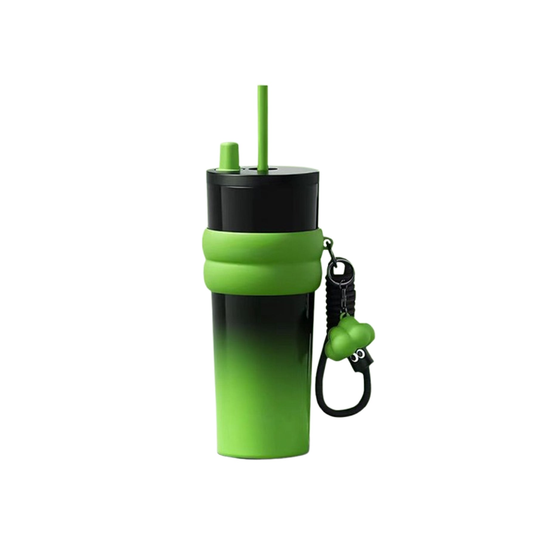 24 Oz Stainless Steel Insulated Cup With Straw