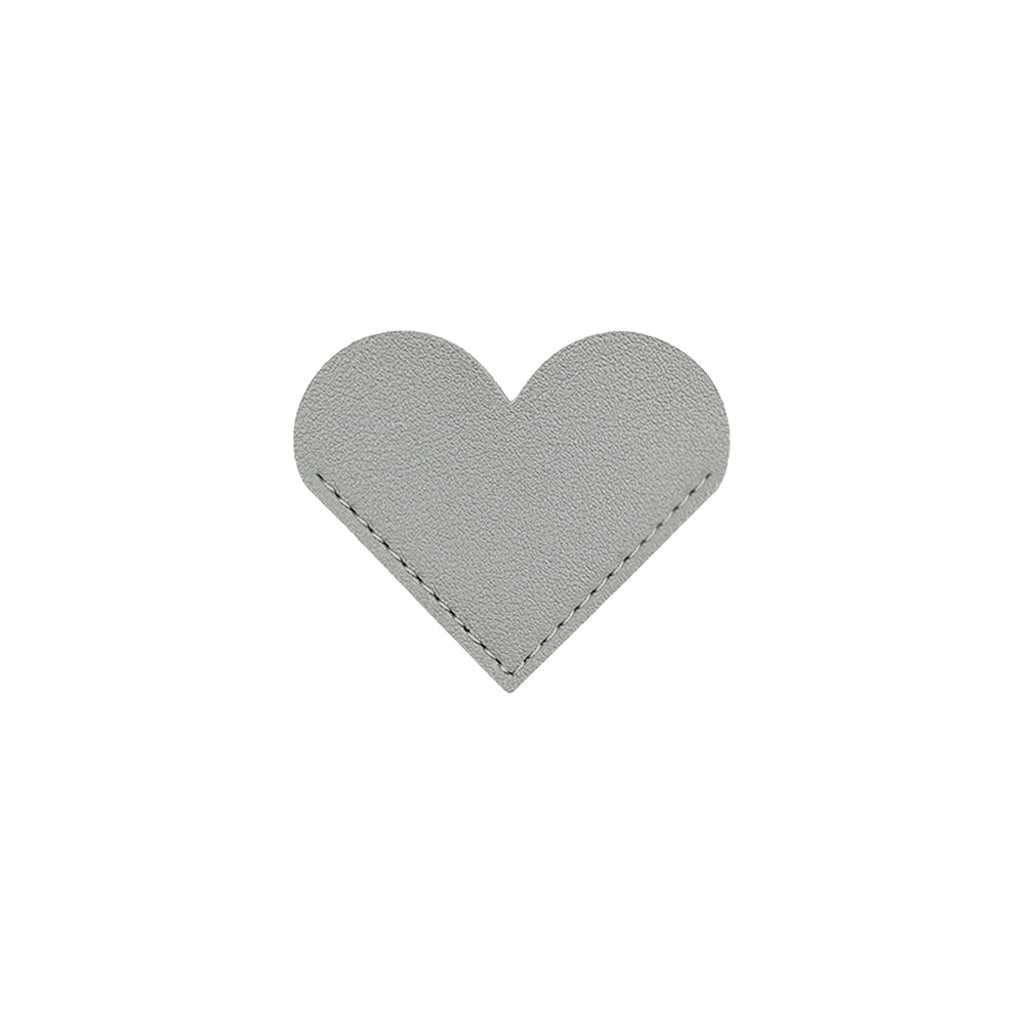 Leather Heart-Shaped Bookmark-Elegant Page Marker