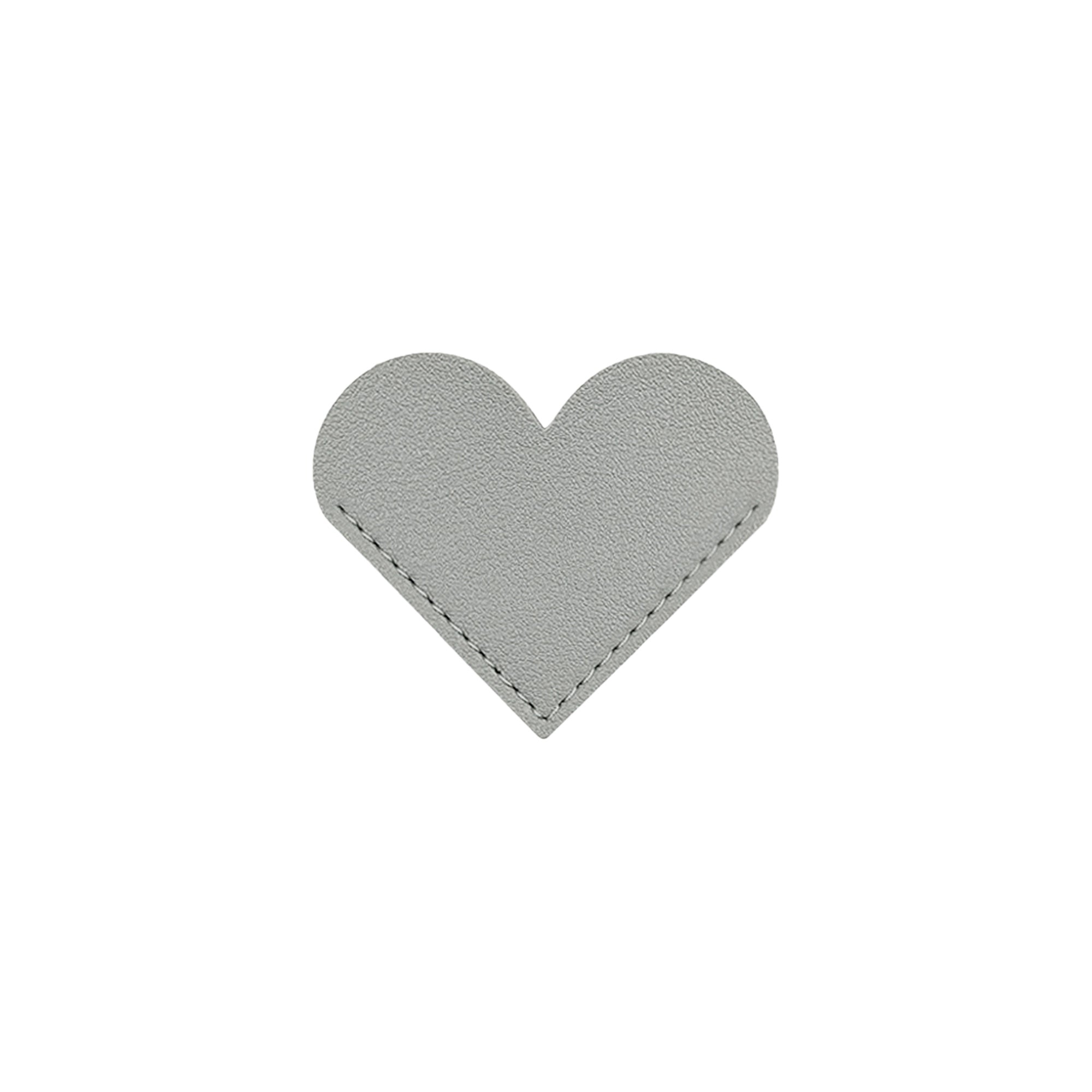 Leather Heart-Shaped Bookmark-Elegant Page Marker