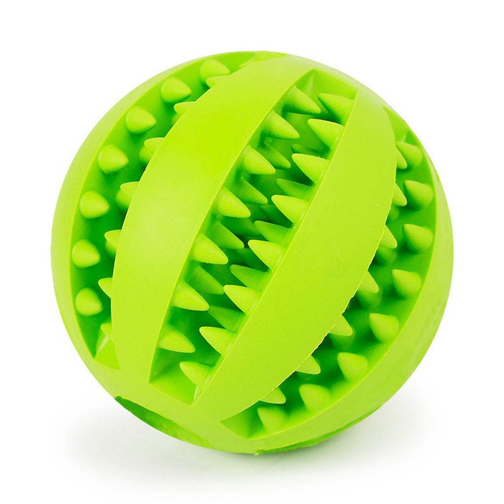 Milk Scented Rubber Dog Chew Pet Ball