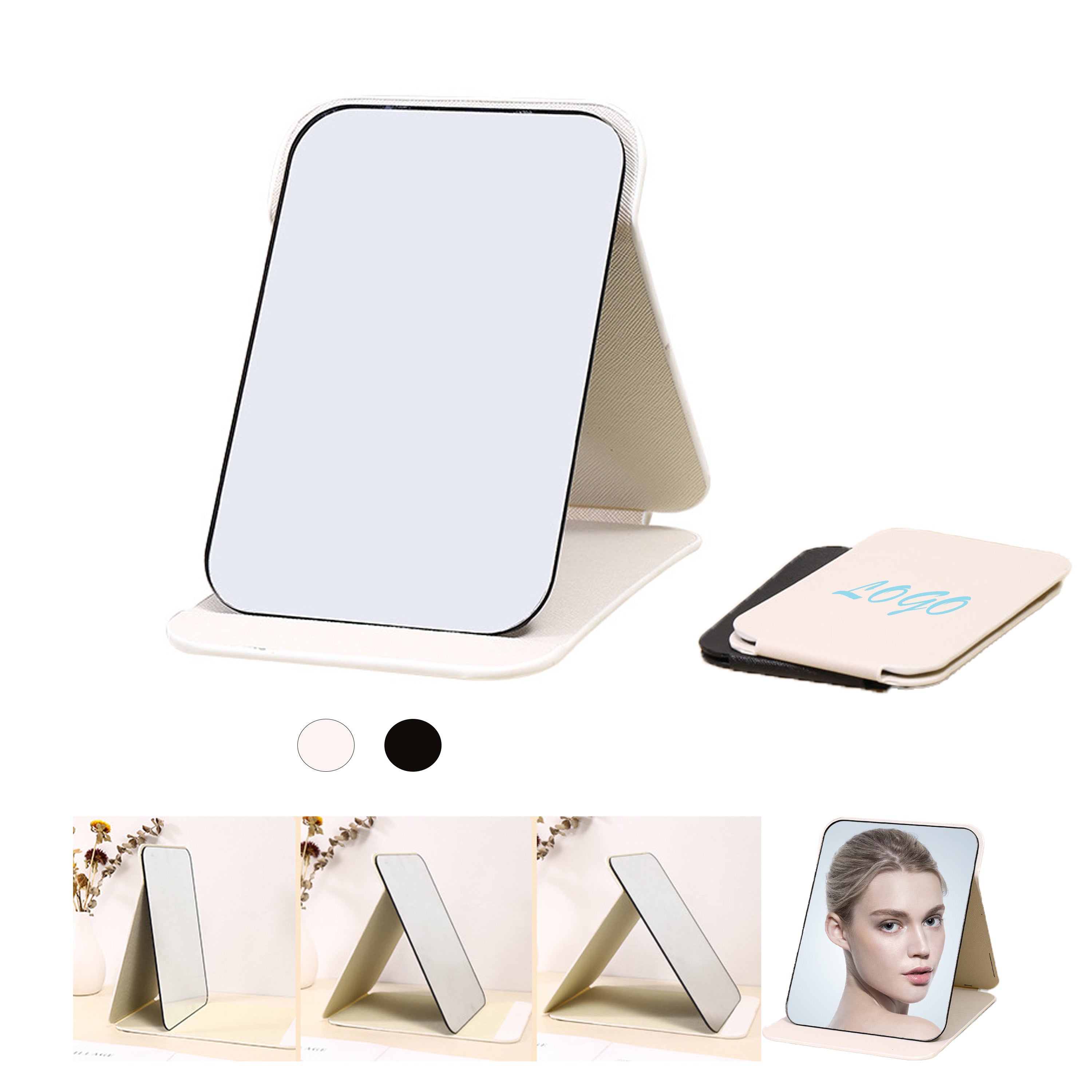 Portable Foldable Makeup Mirror