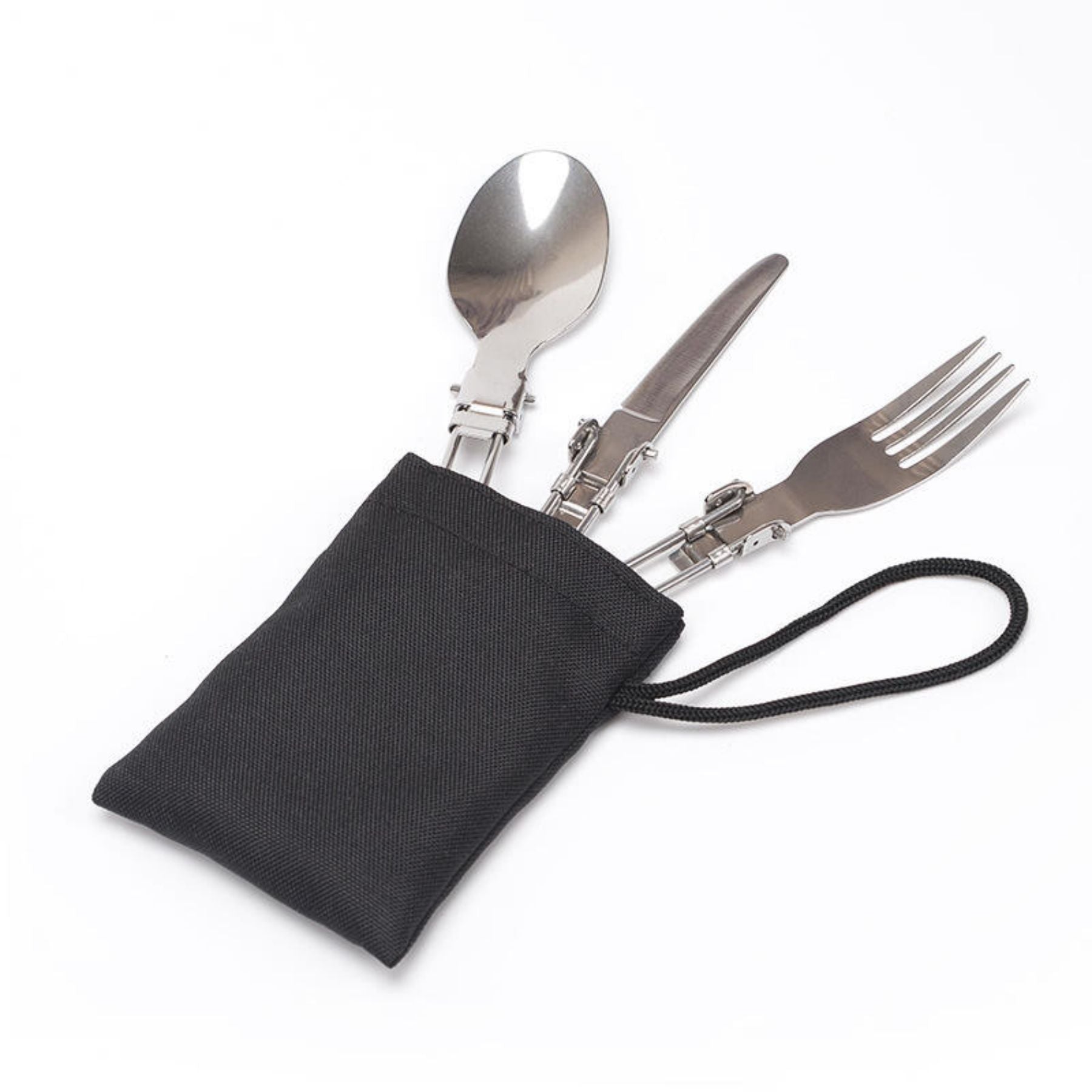 Camping Portable Folding Spoon Fork