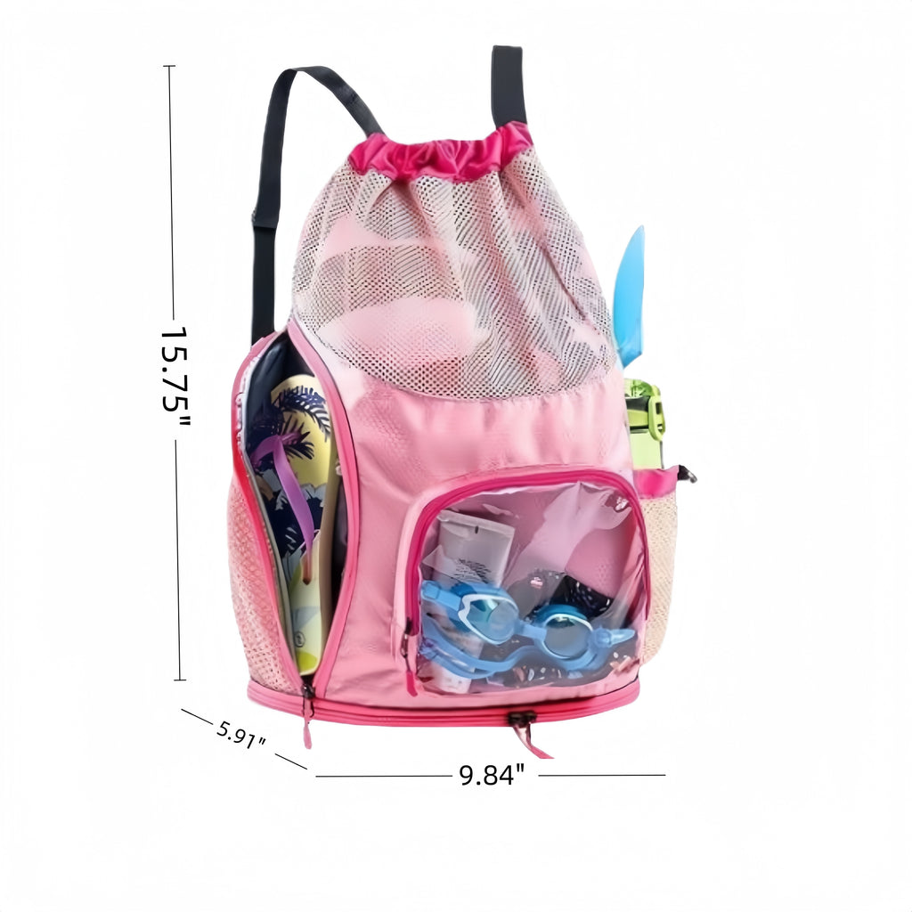 Large Capacity Beach Drawstring Backpack