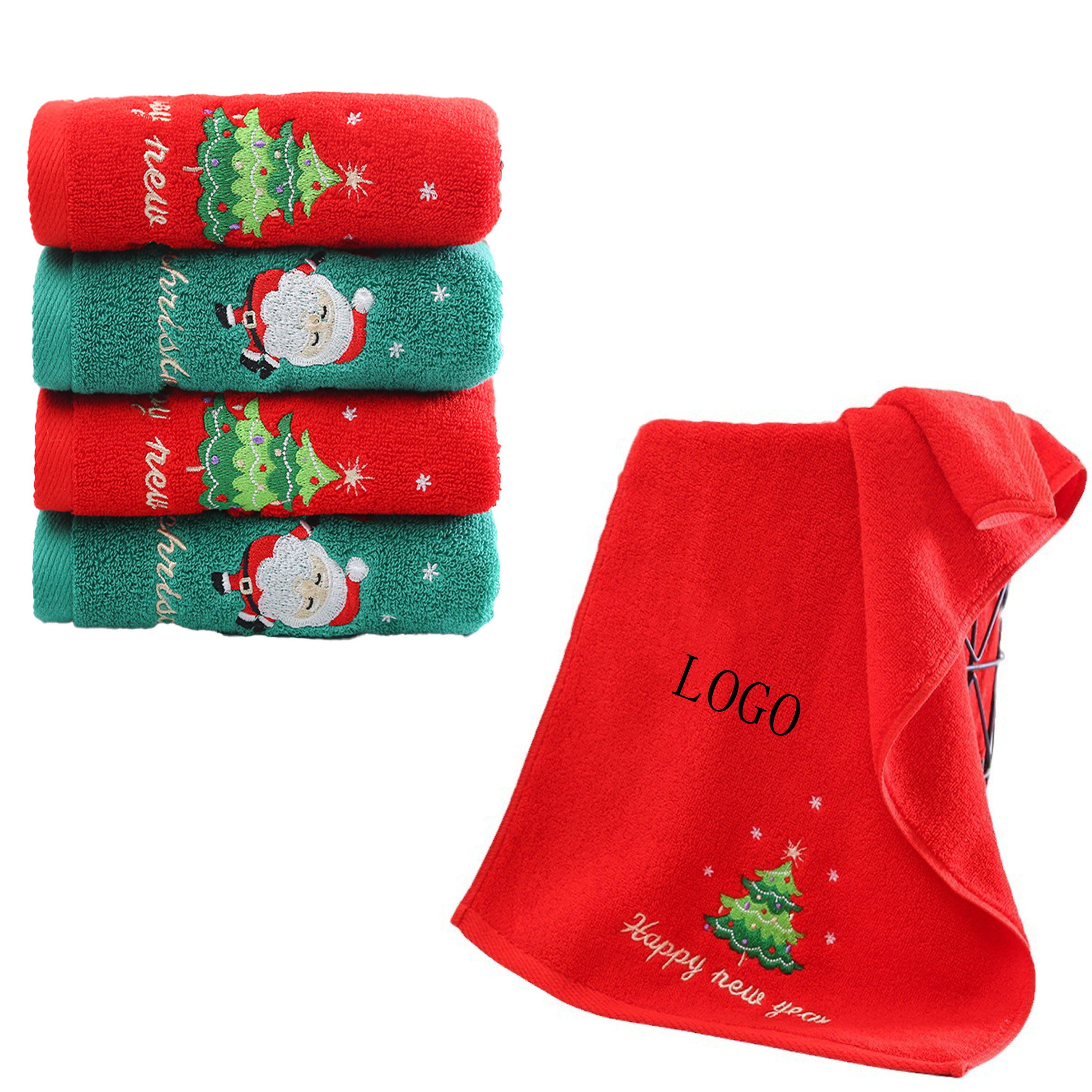Cotton Christmas Towels