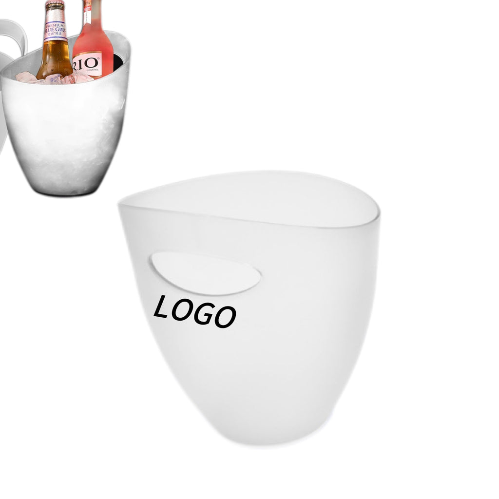 85oz Single-Handle Frosted Ice Bucket