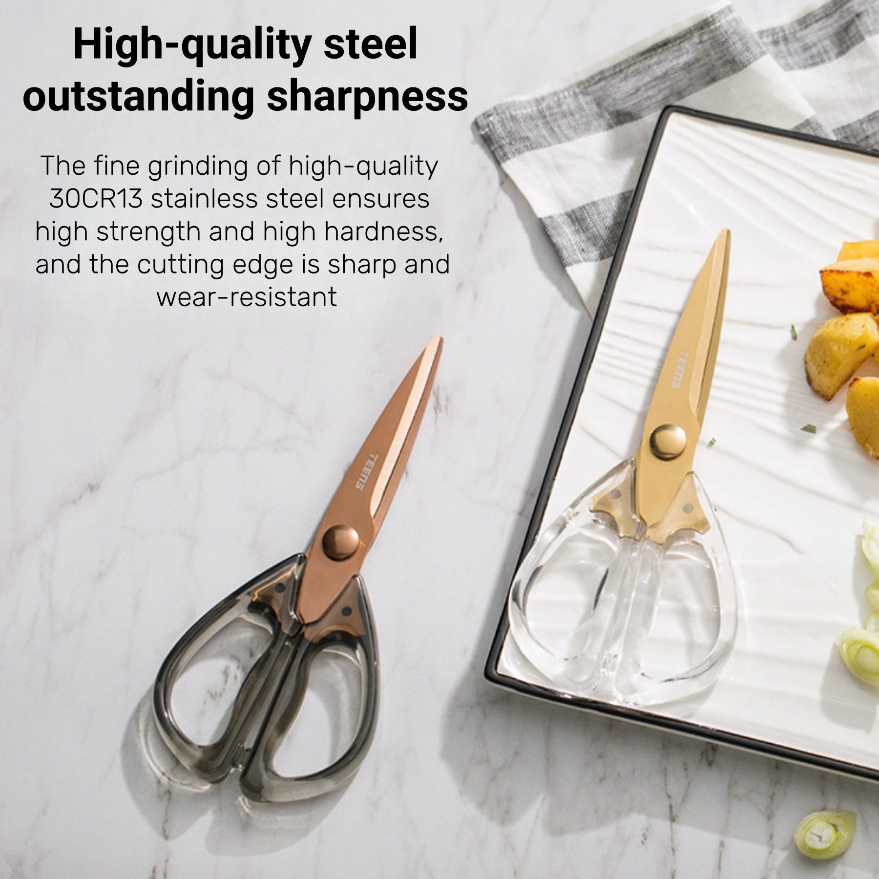 Multifunctional Acrylic Scissors