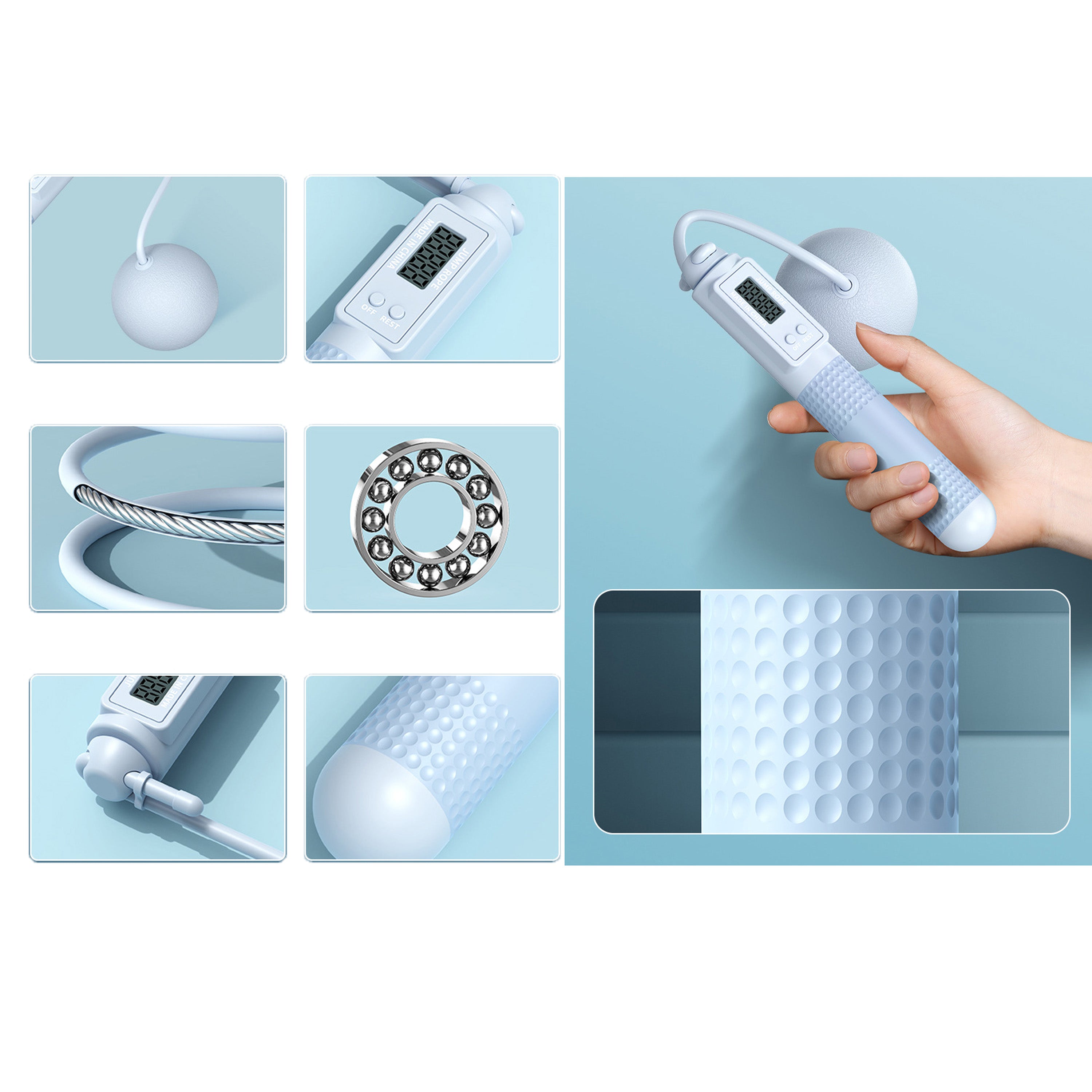 Cordless Jump Rope With Counter