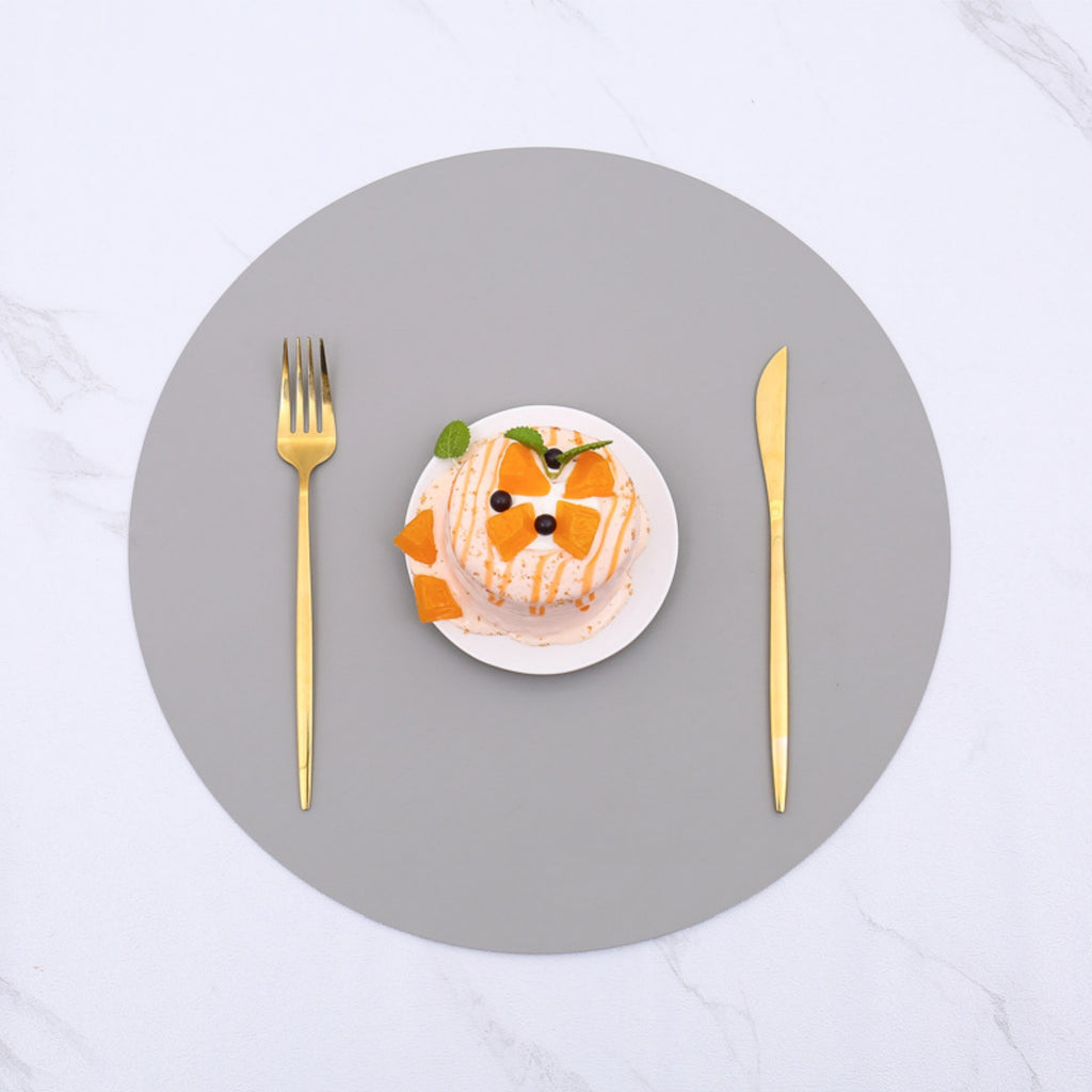 Round Minimalist Heat Insulated Placemat