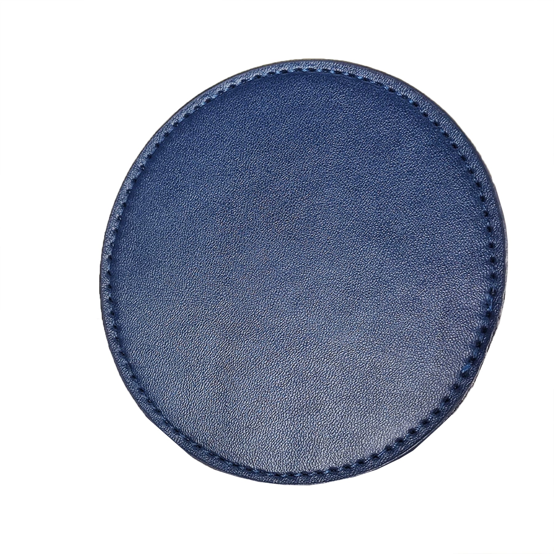 Simple Leather Round Cup Coaster And Heat Insulation Pad