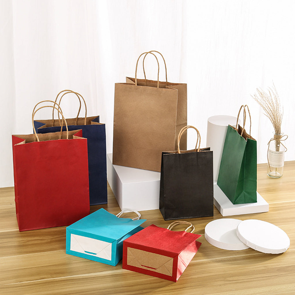 Colorful Clothing Food Gift Paper Bag