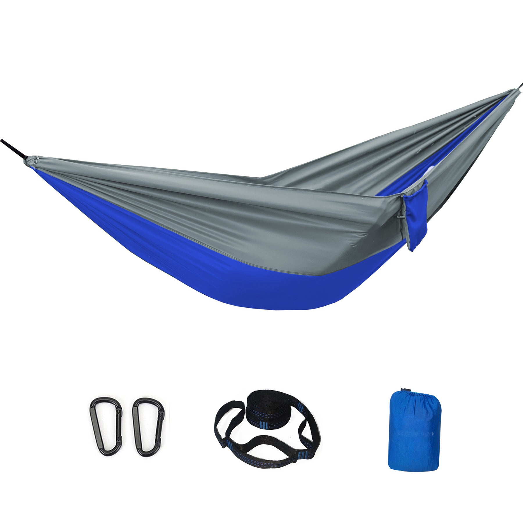 Outdoor Hammock Double Anti - Rollover Color Blocking