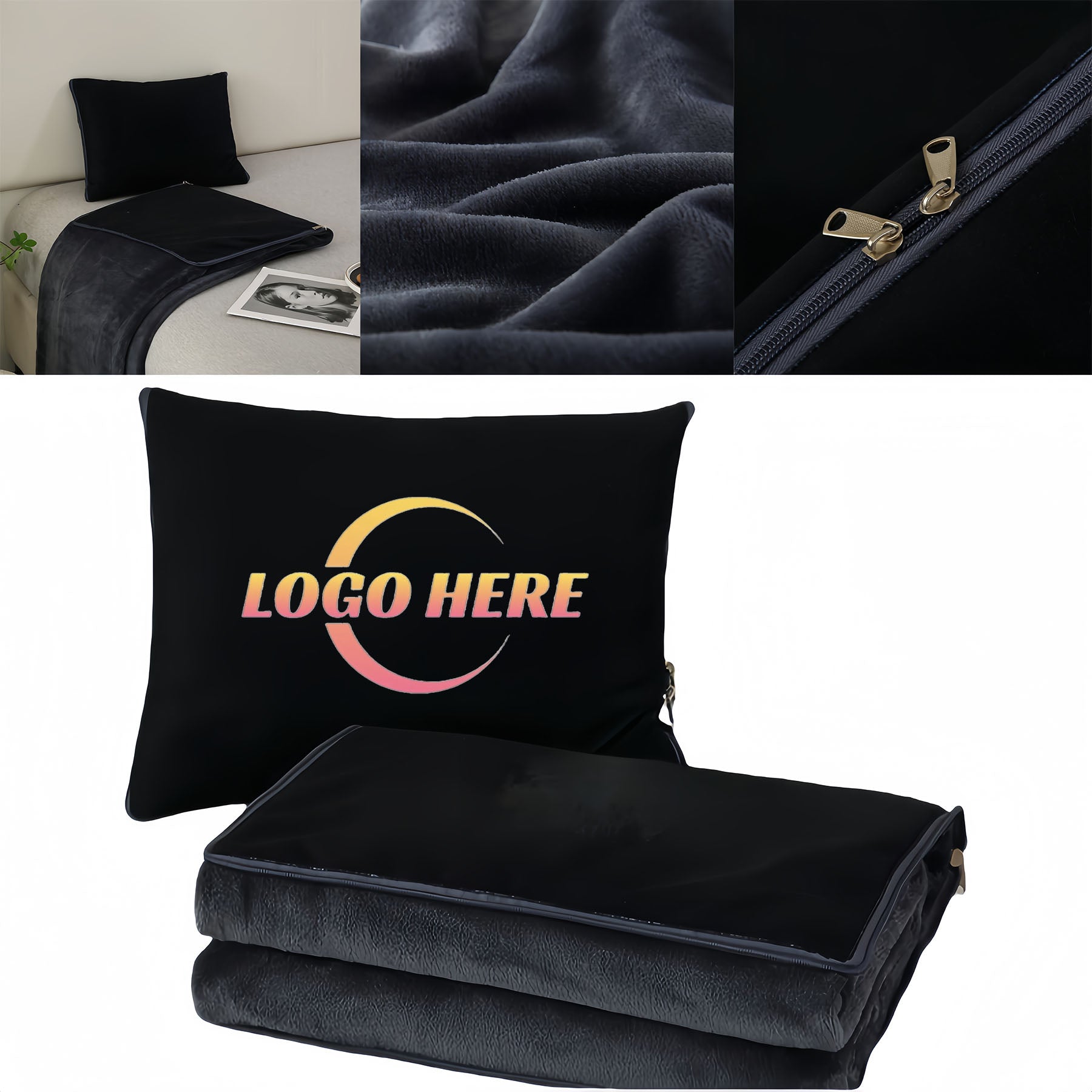 Throw Pillow Blanket