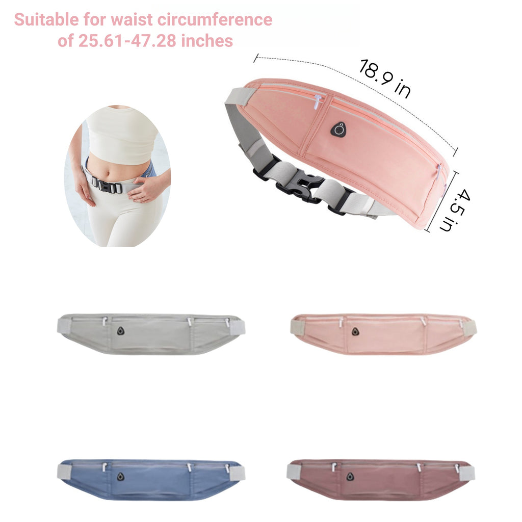 High-elasticity Reflective Close-fitting Sports Waist Bag