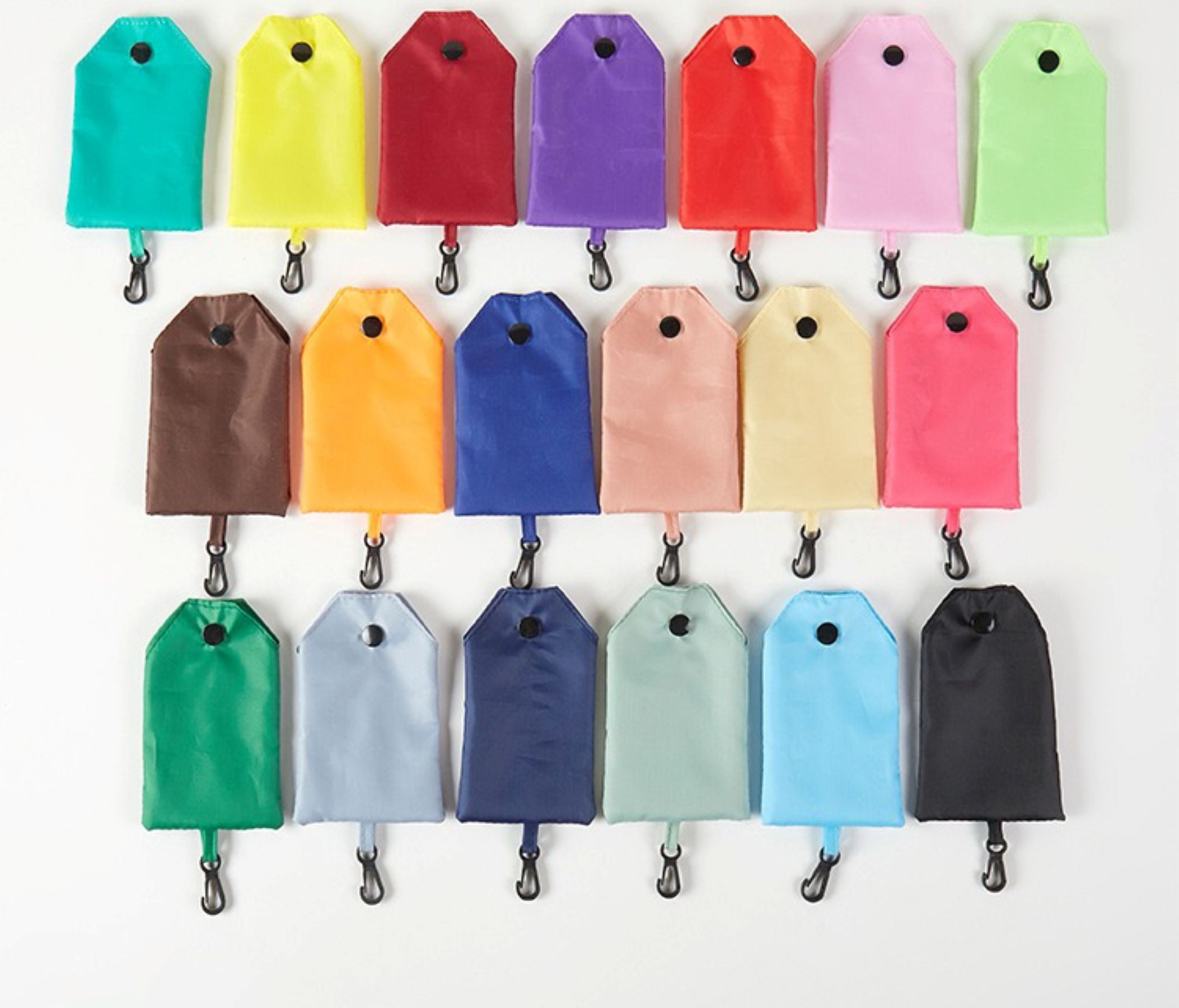 Solid-color Folding Shopping Bag