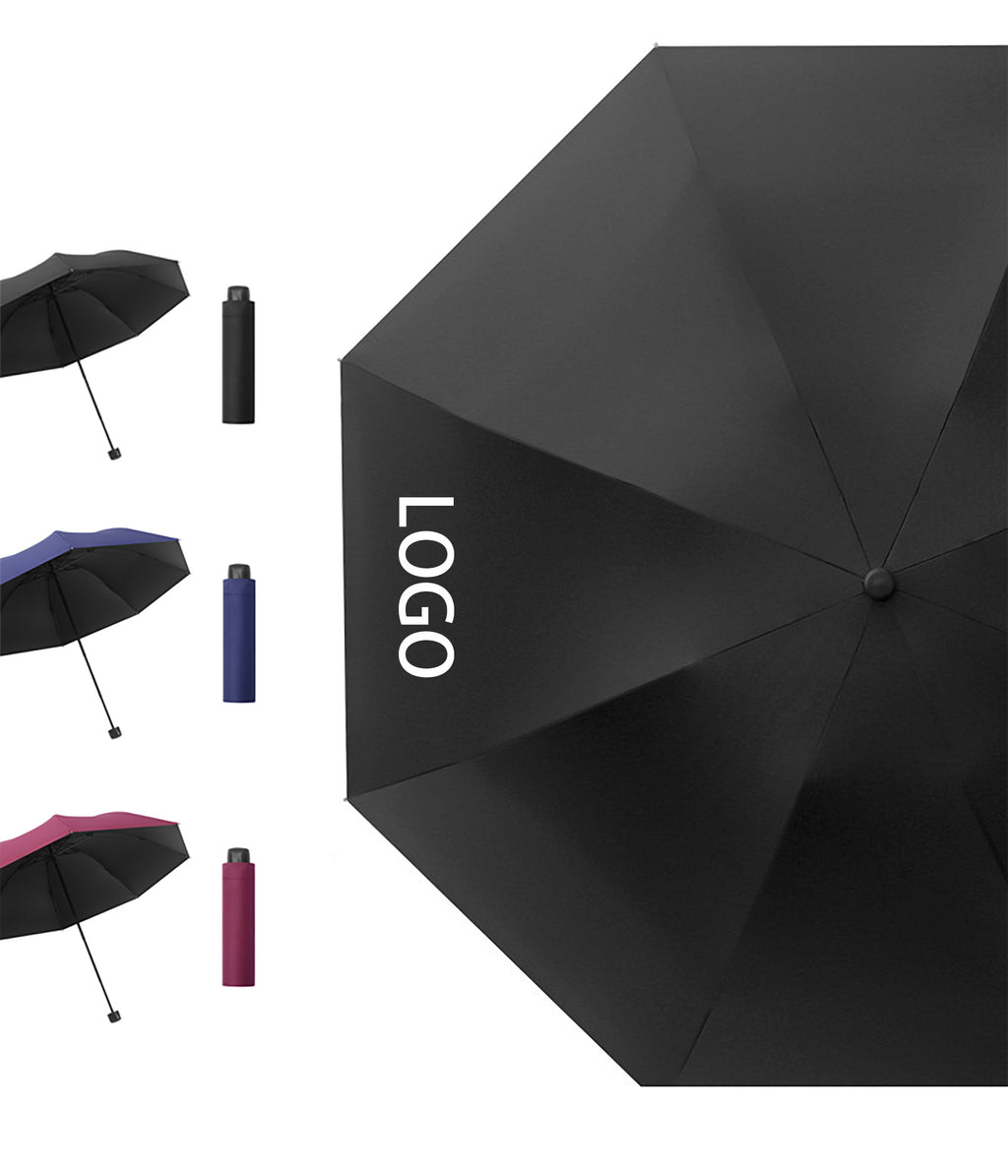 8 Ribs 3-Fold Umbrella