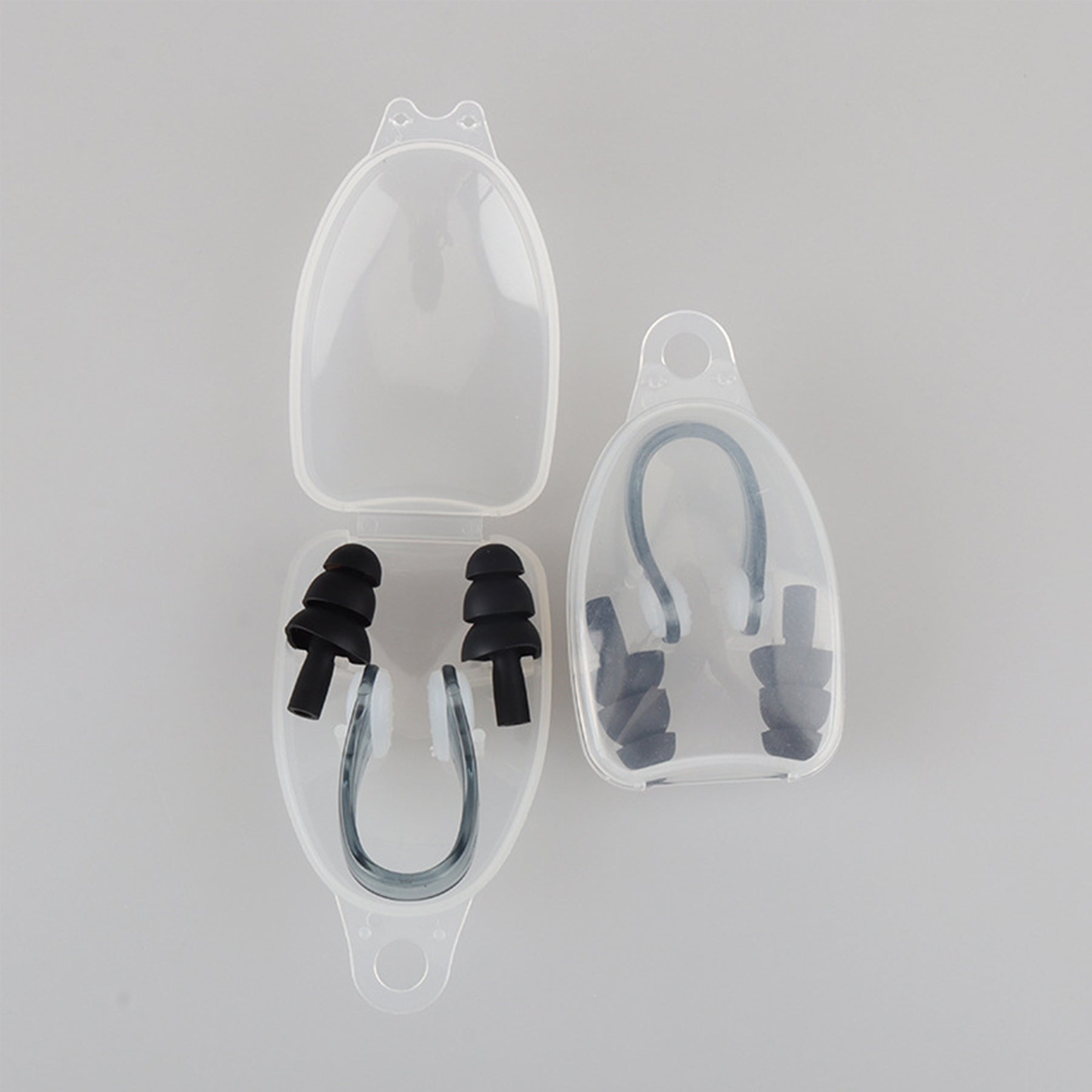 Silicone Nose Clip Ear Plugs Swimming Set