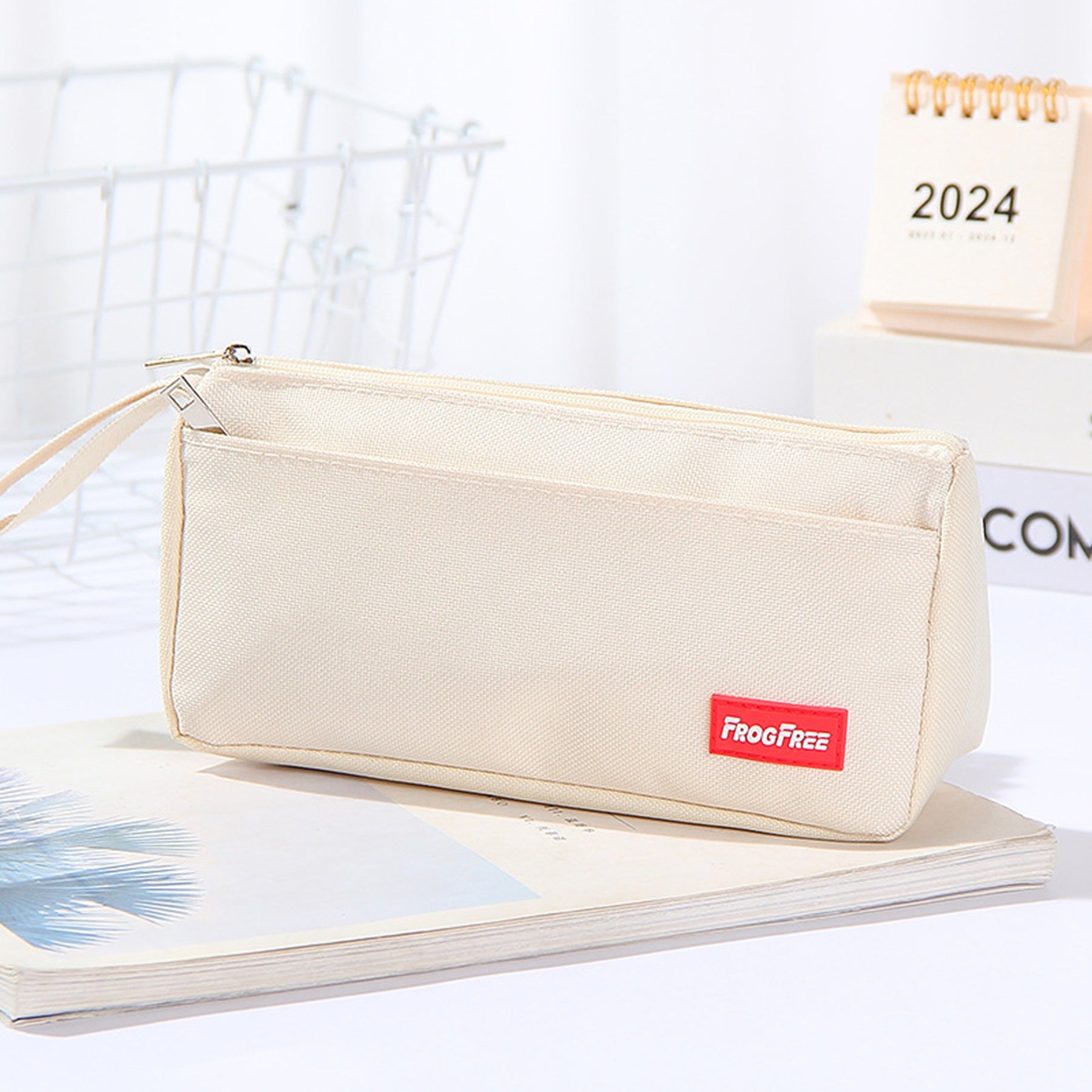 Custom Simple Oxford Cloth Pencil Case