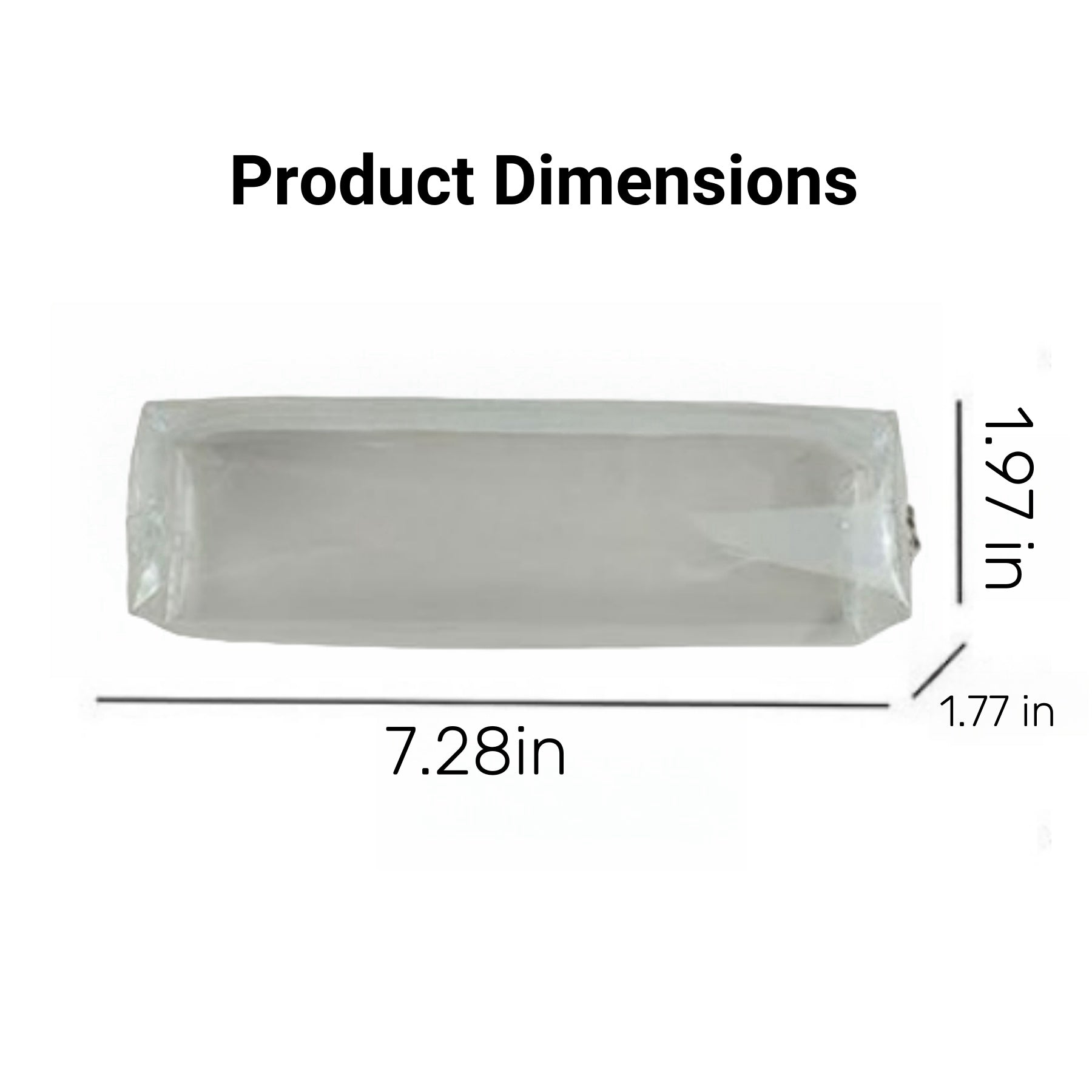 Transparent PVC Pencil Case