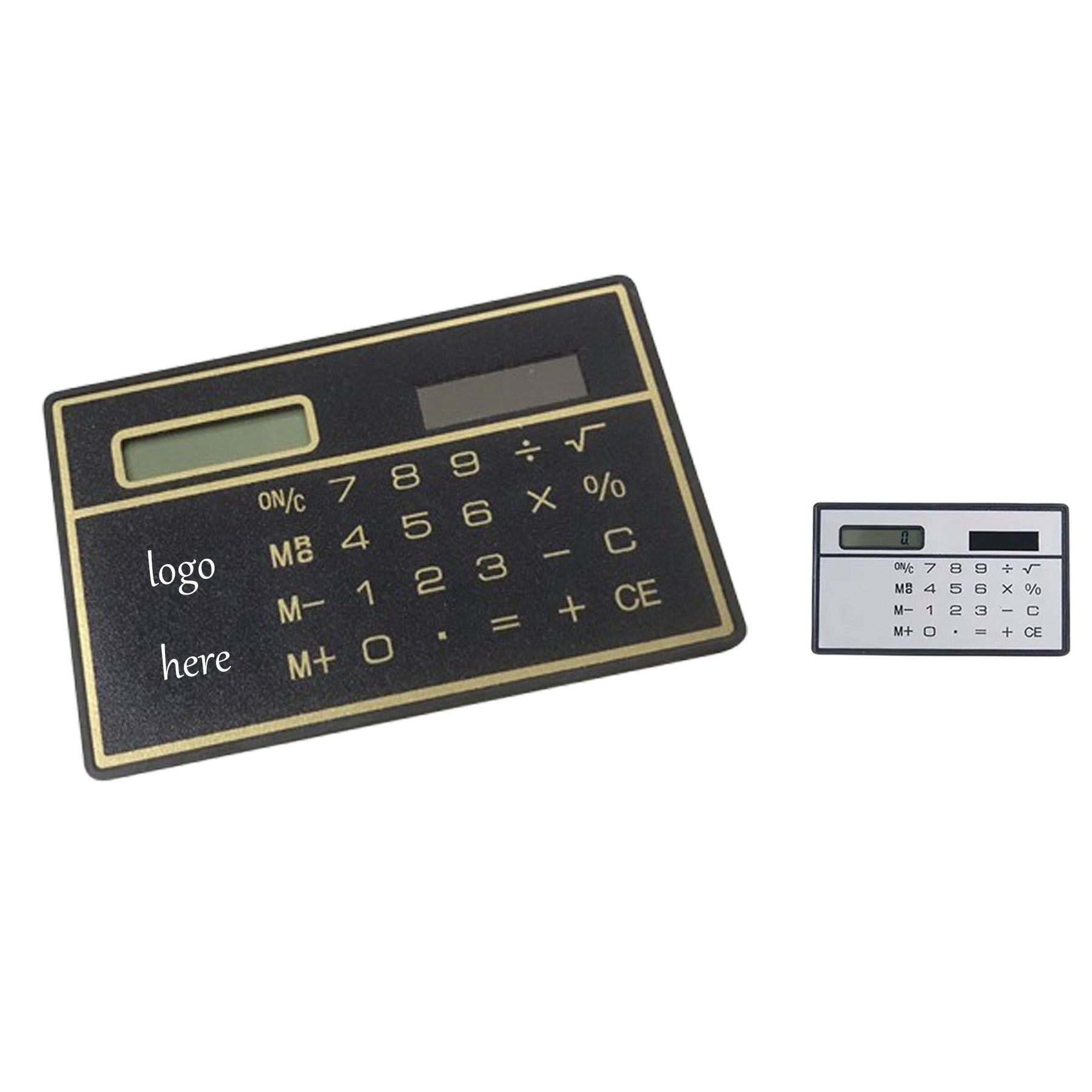 Card Solar-Powered Calculator