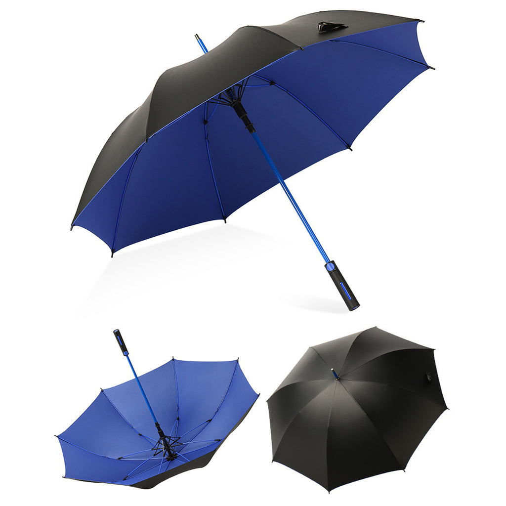 Black Tape Windproof Umbrella