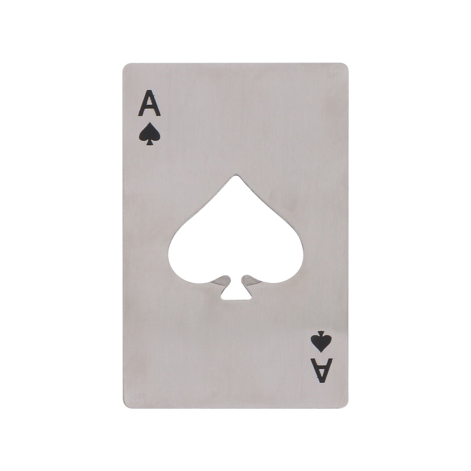 Portable Stainless Steel Poker-Shaped Bottle Opener