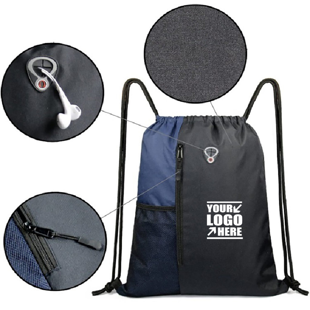 Sports Drawstring Backpack Gym Bag