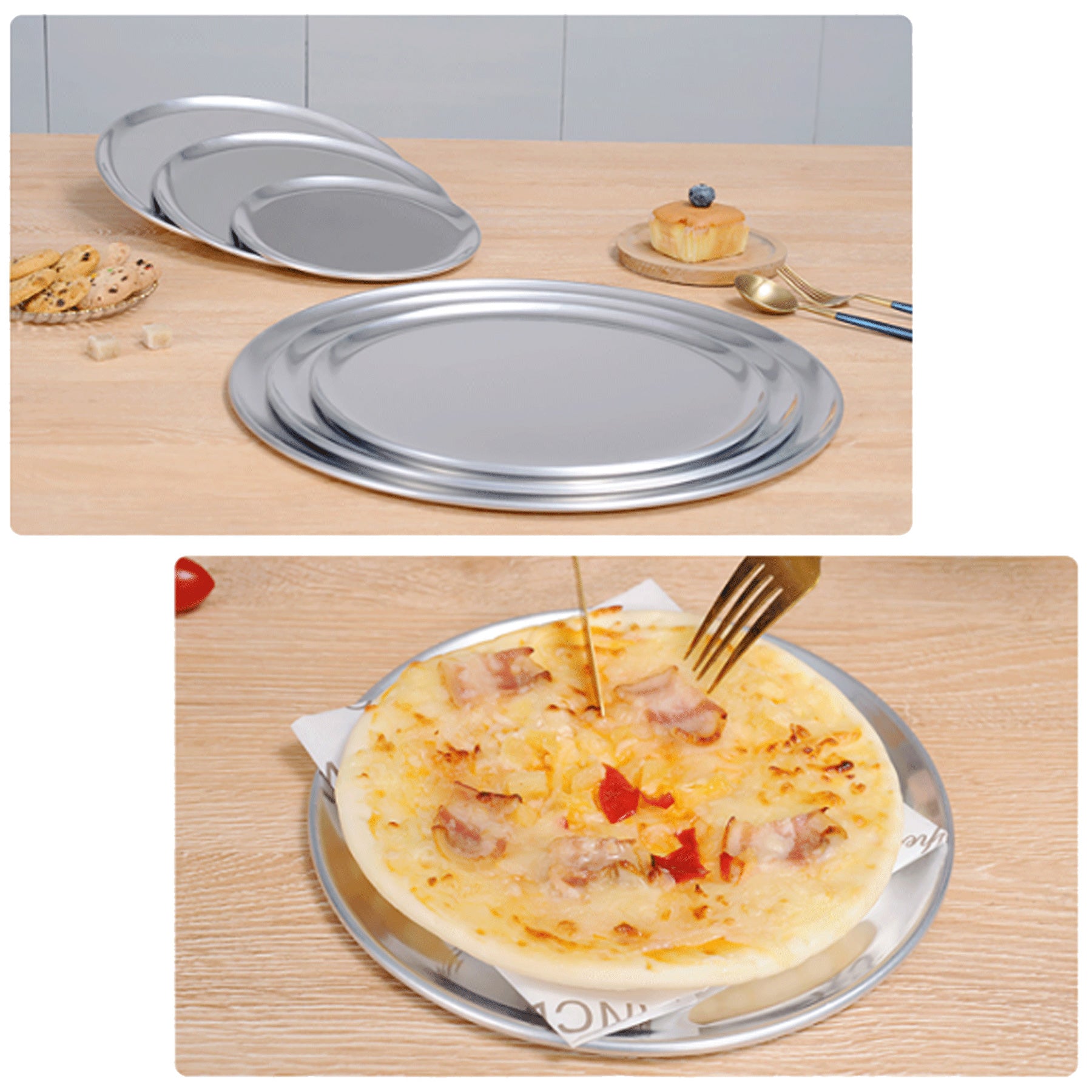 Pizza Pan Restaurant Plate