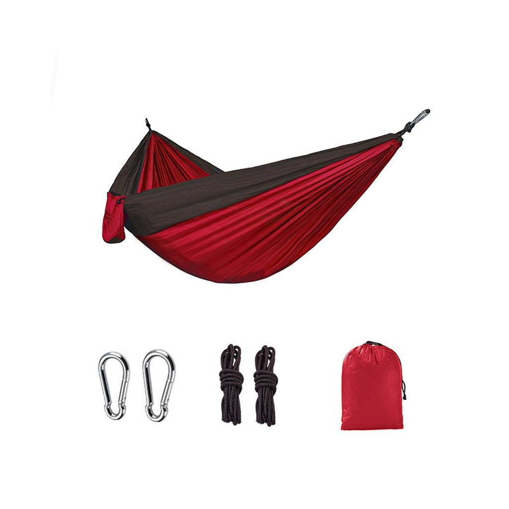 Outdoor Portable Camping Anti Rollover Double Hammock