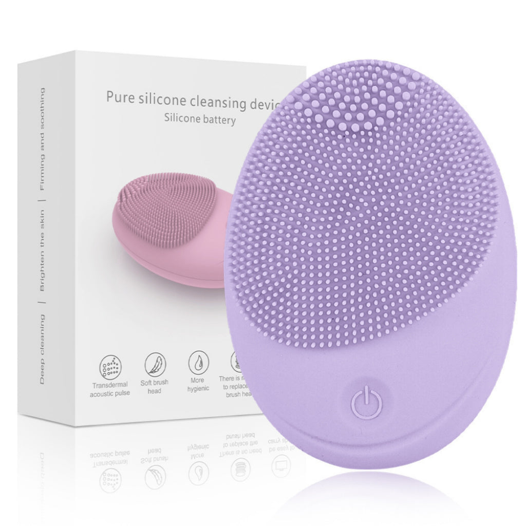 Electric Ultrasonic Facial Cleansing Brush