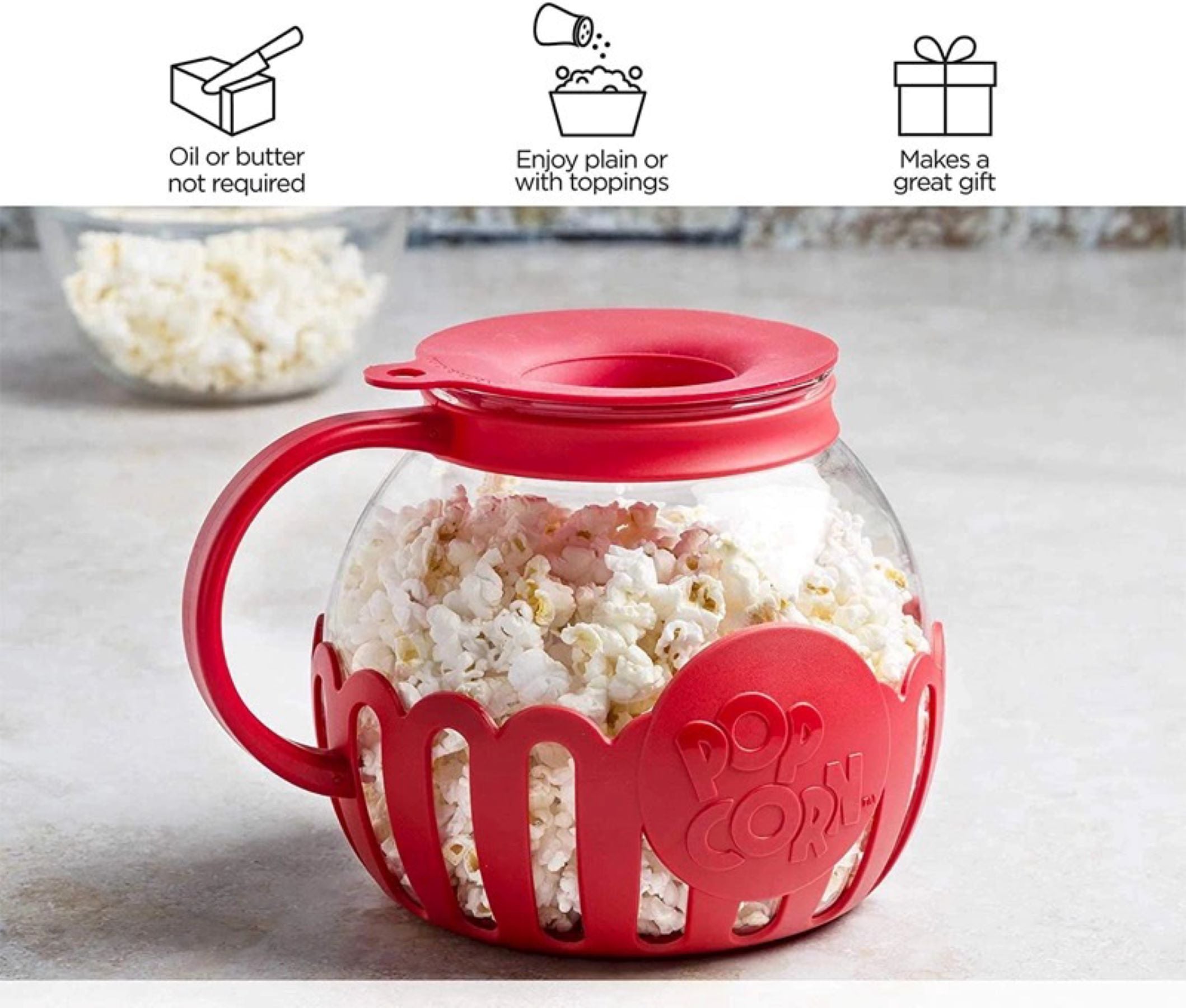 Microwave Popcorn Jar