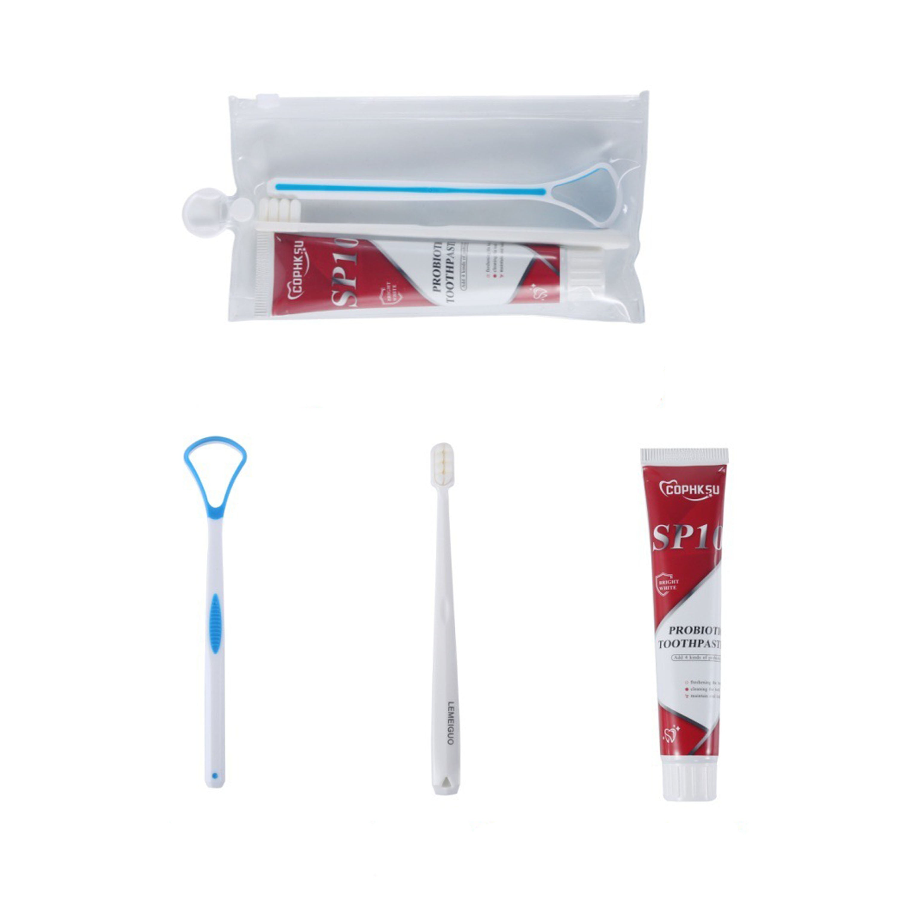 Dental Travel Kit with Travel Toothbrush