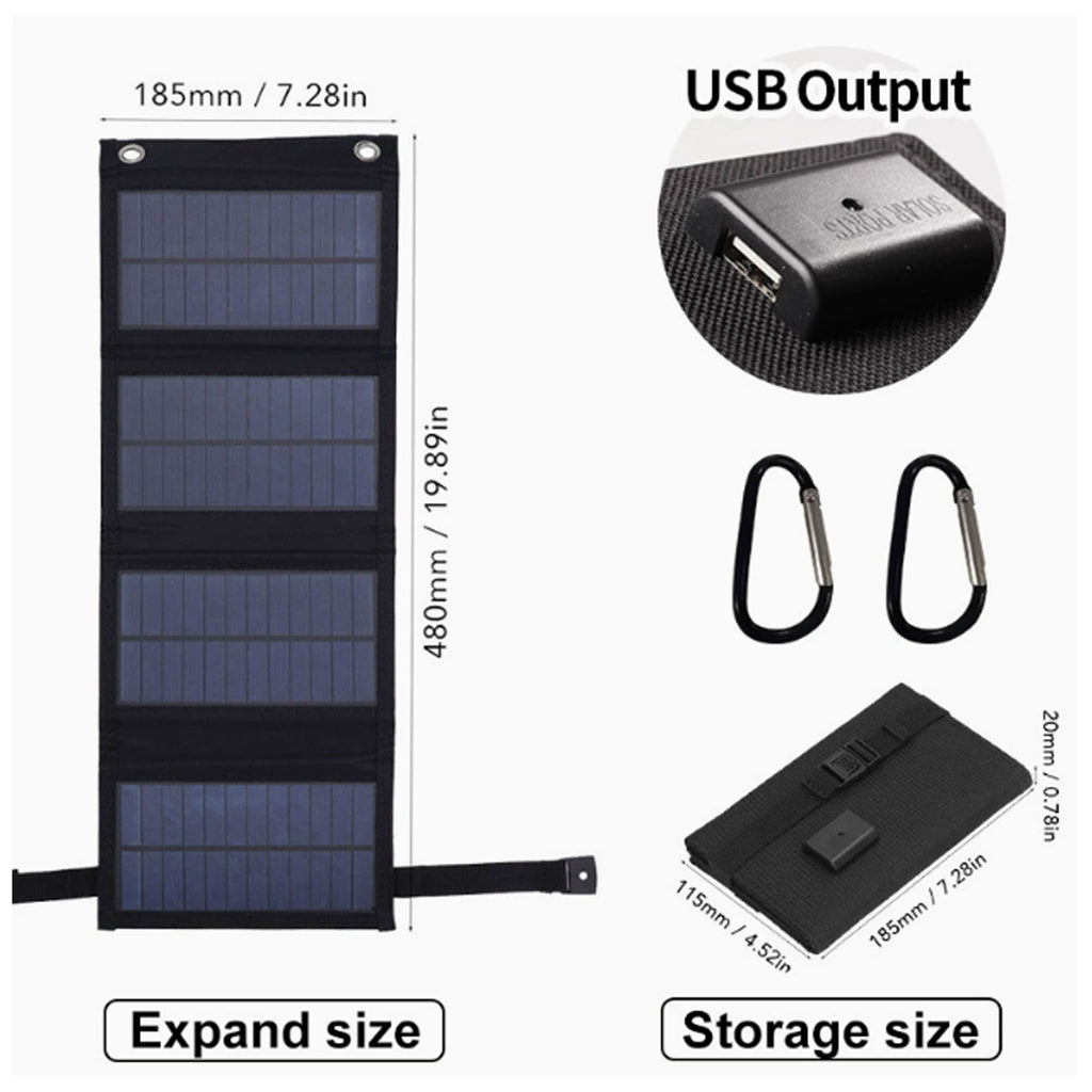Solar Panel Folding Bag