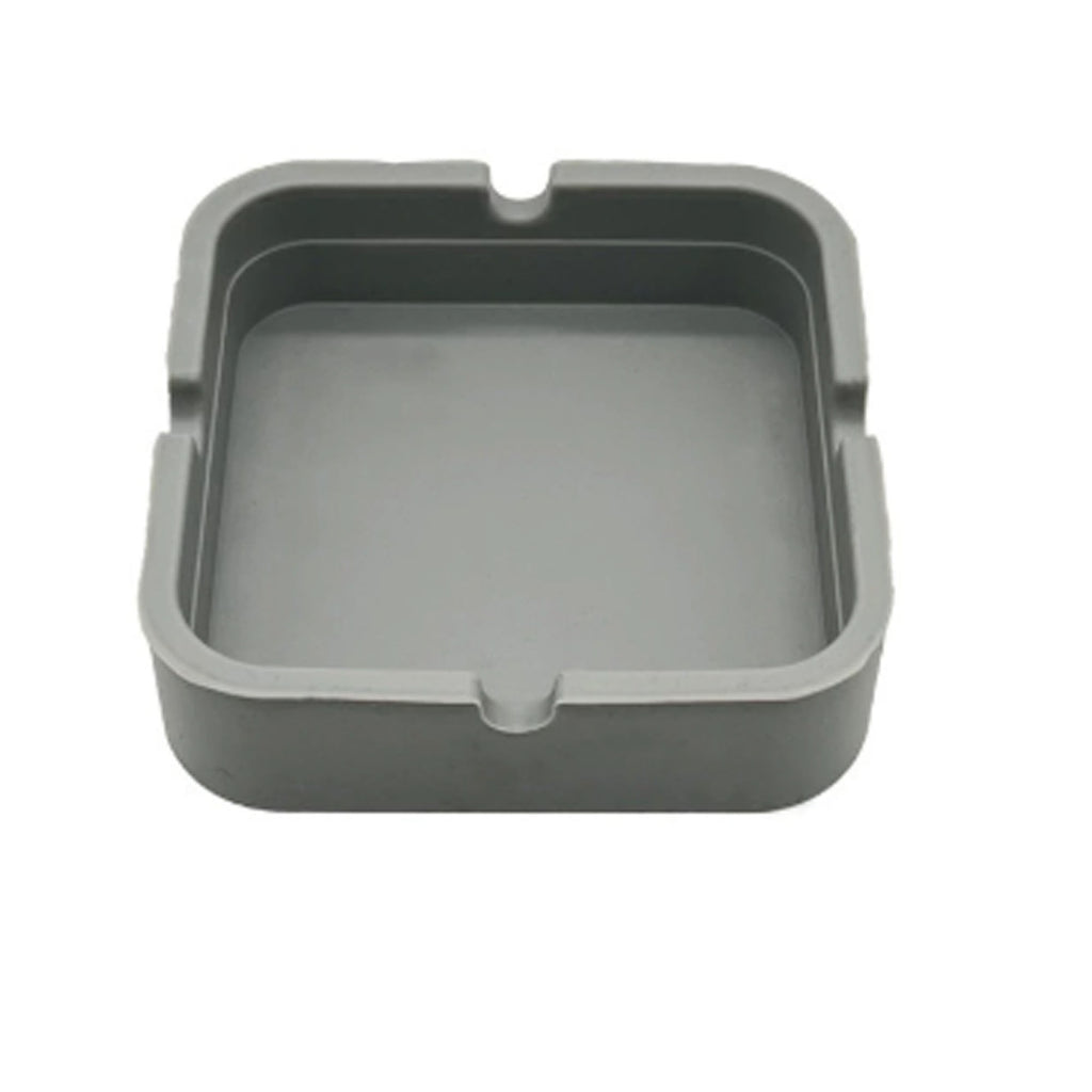 Square Silicone Ashtray with High Temperature Resistance