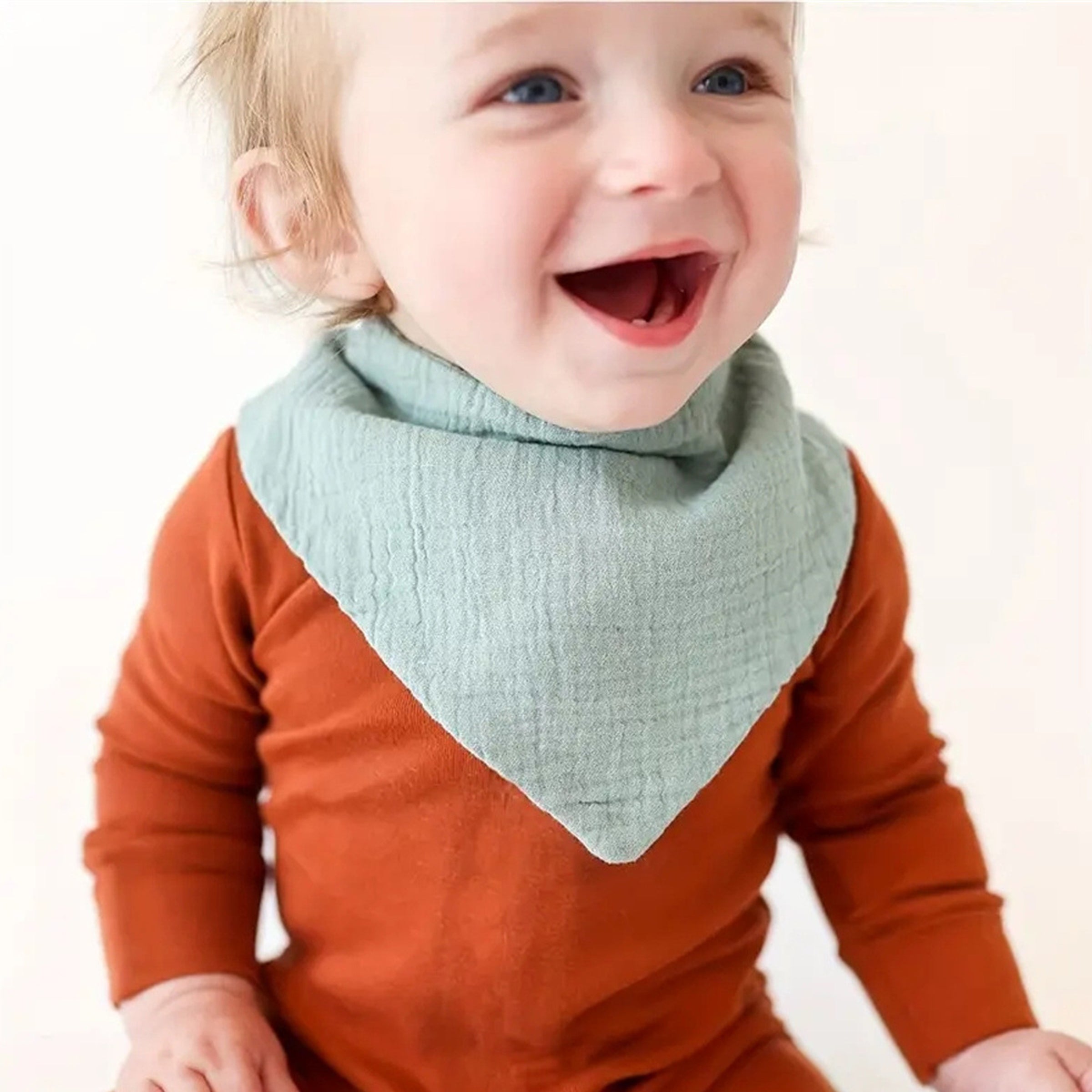 Triangle Bib Scarf For Babies