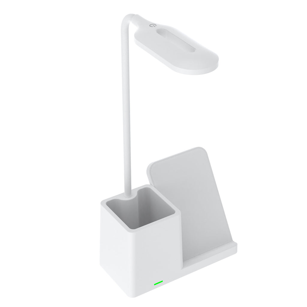 3-in-1 Desk Lamp With Pen Holder And 15W Wireless Charger