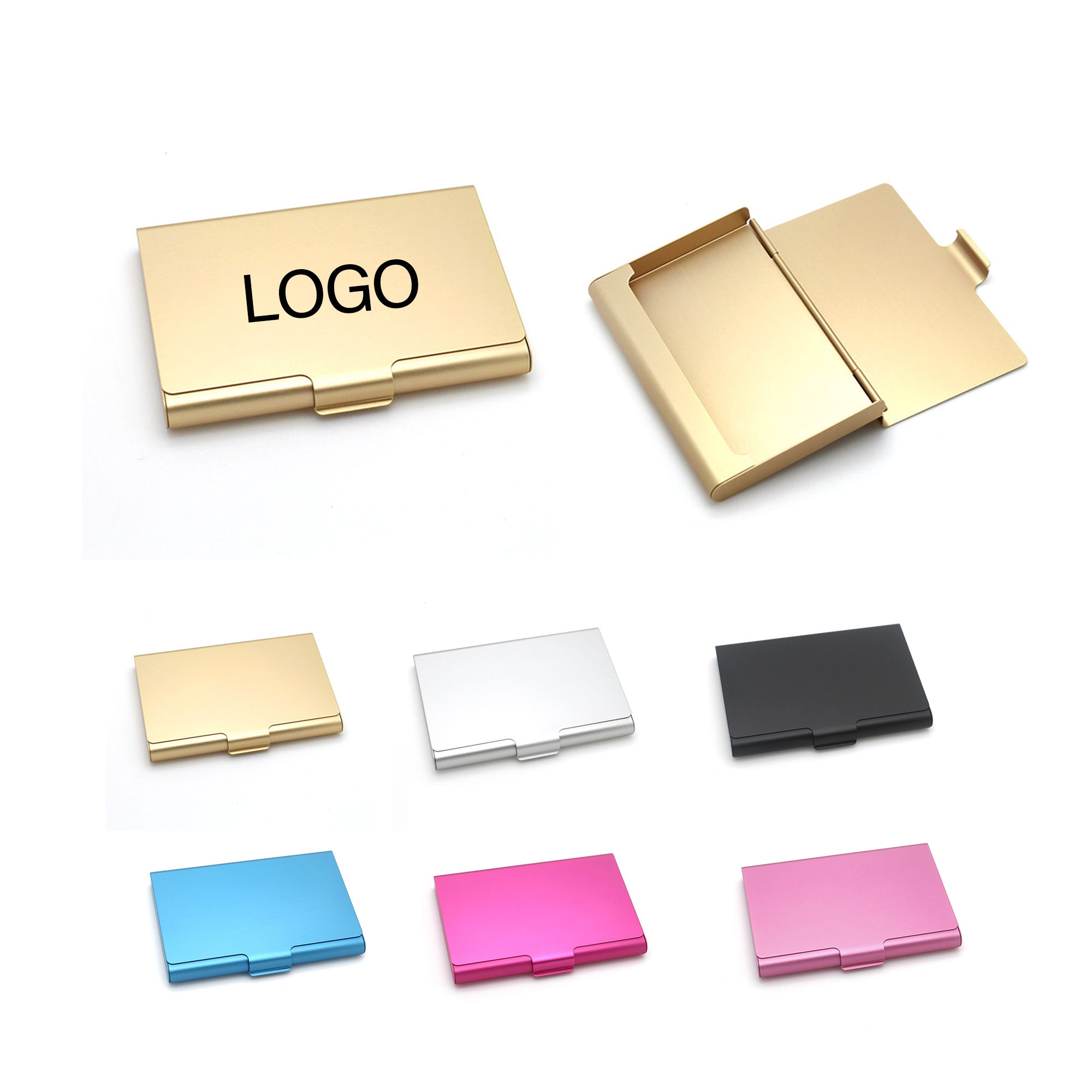 Aluminum Business Card Holder