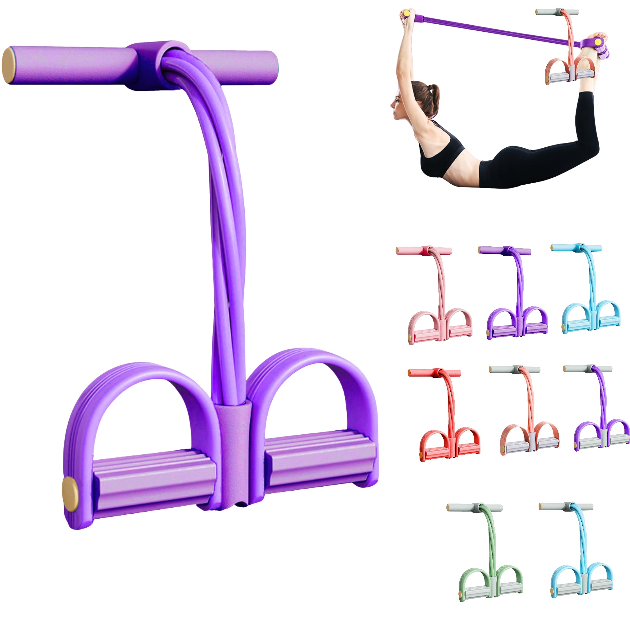 Non - Toxic Tpe Resistance Bands For Women'S Posture