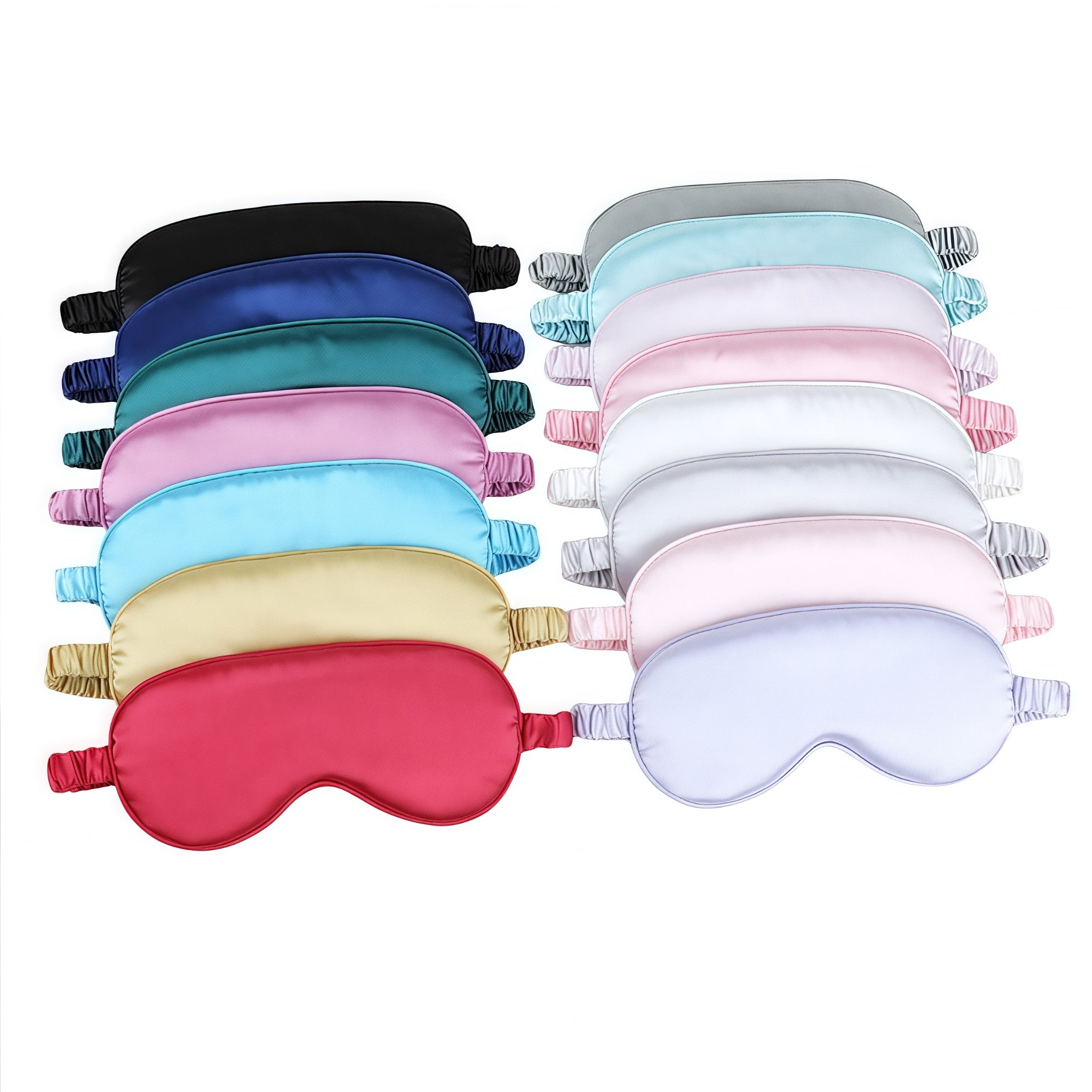 Double-Sided Simulated Silk Blackout Eye Mask