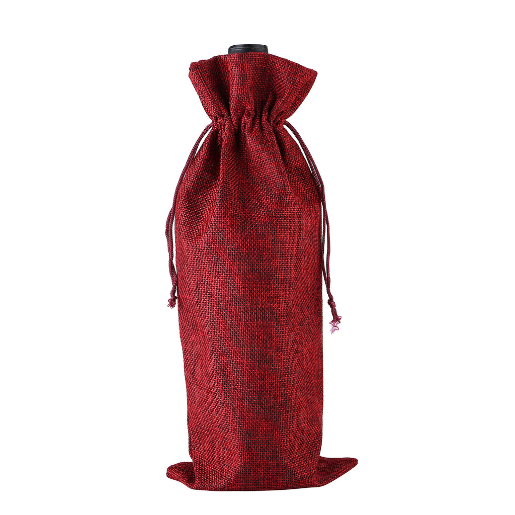 Linen Bundle Lipstick Wine Bag
