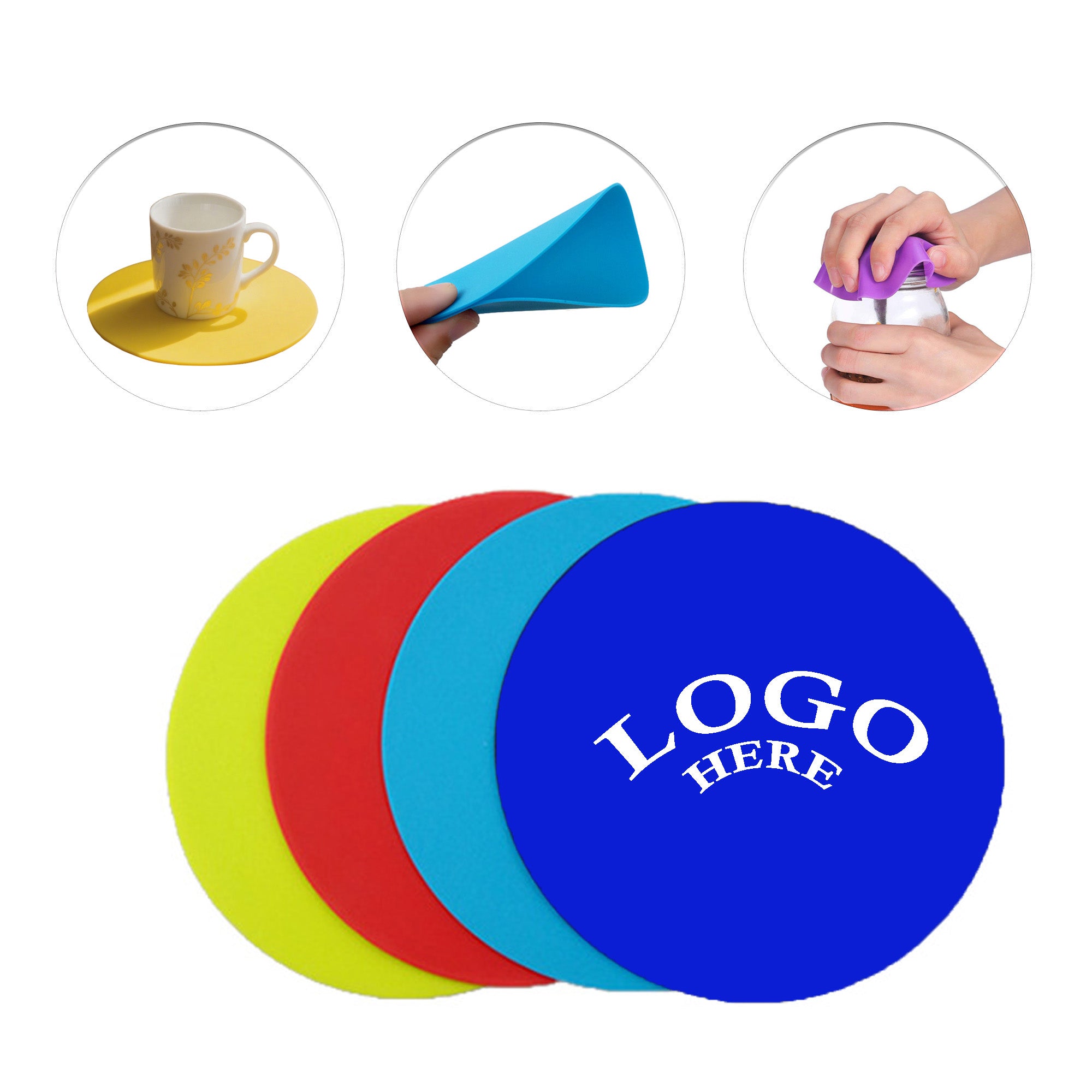 Jar Opener Silicone Gripper Mat
