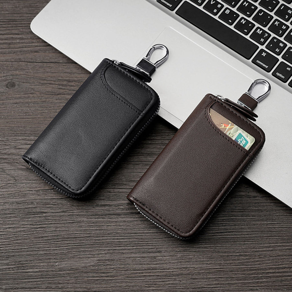 Soft Leather Business Key Bag