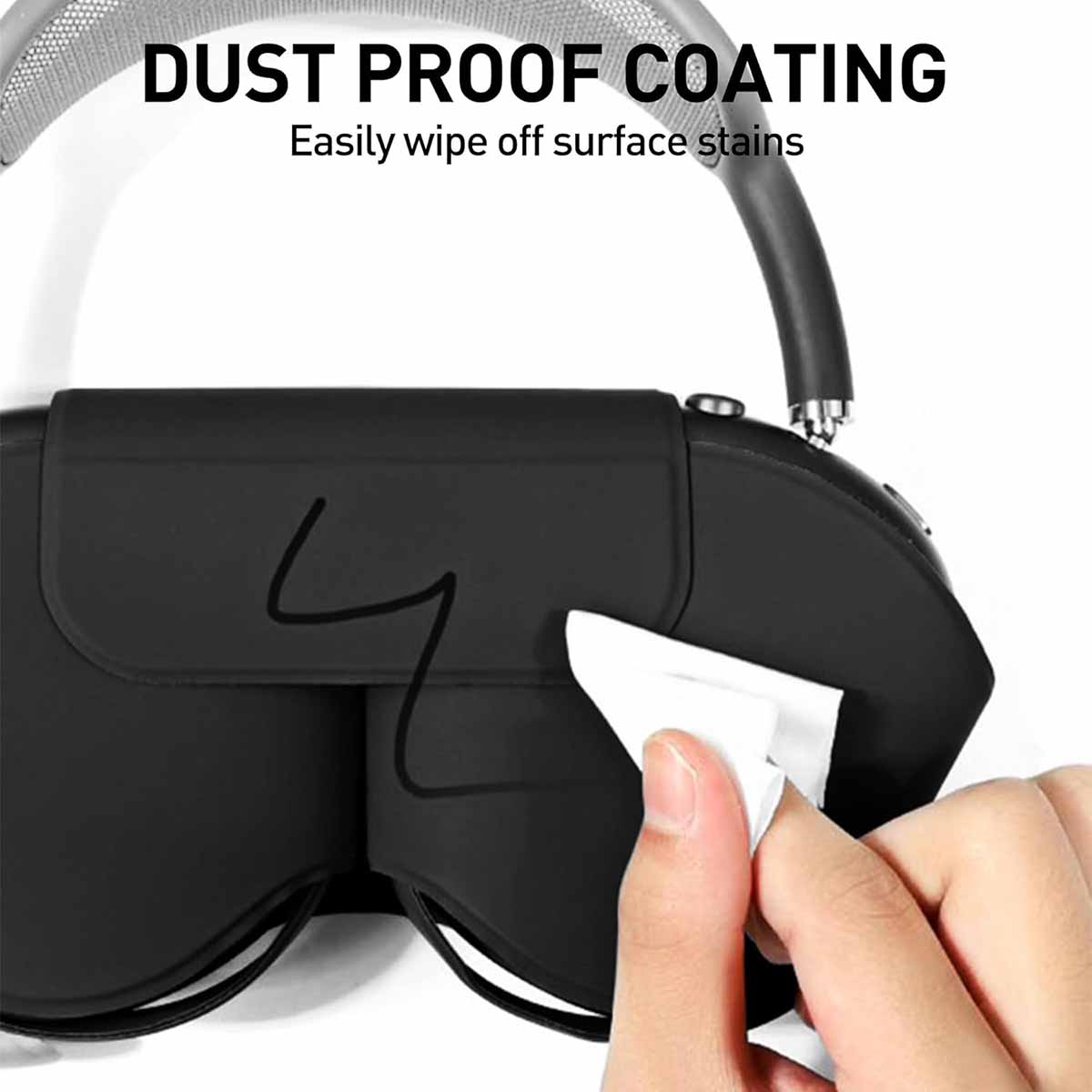 Leather Headphone Protective Cover