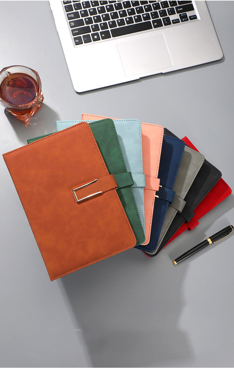 PU Leather Journal Notebook with Magnetic Closure