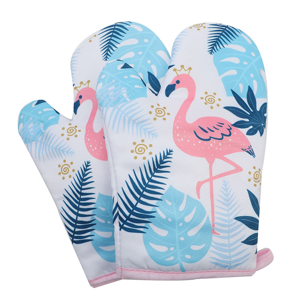 Nordic Scandi Oven Mitts Heat Resistant Thickened Baking