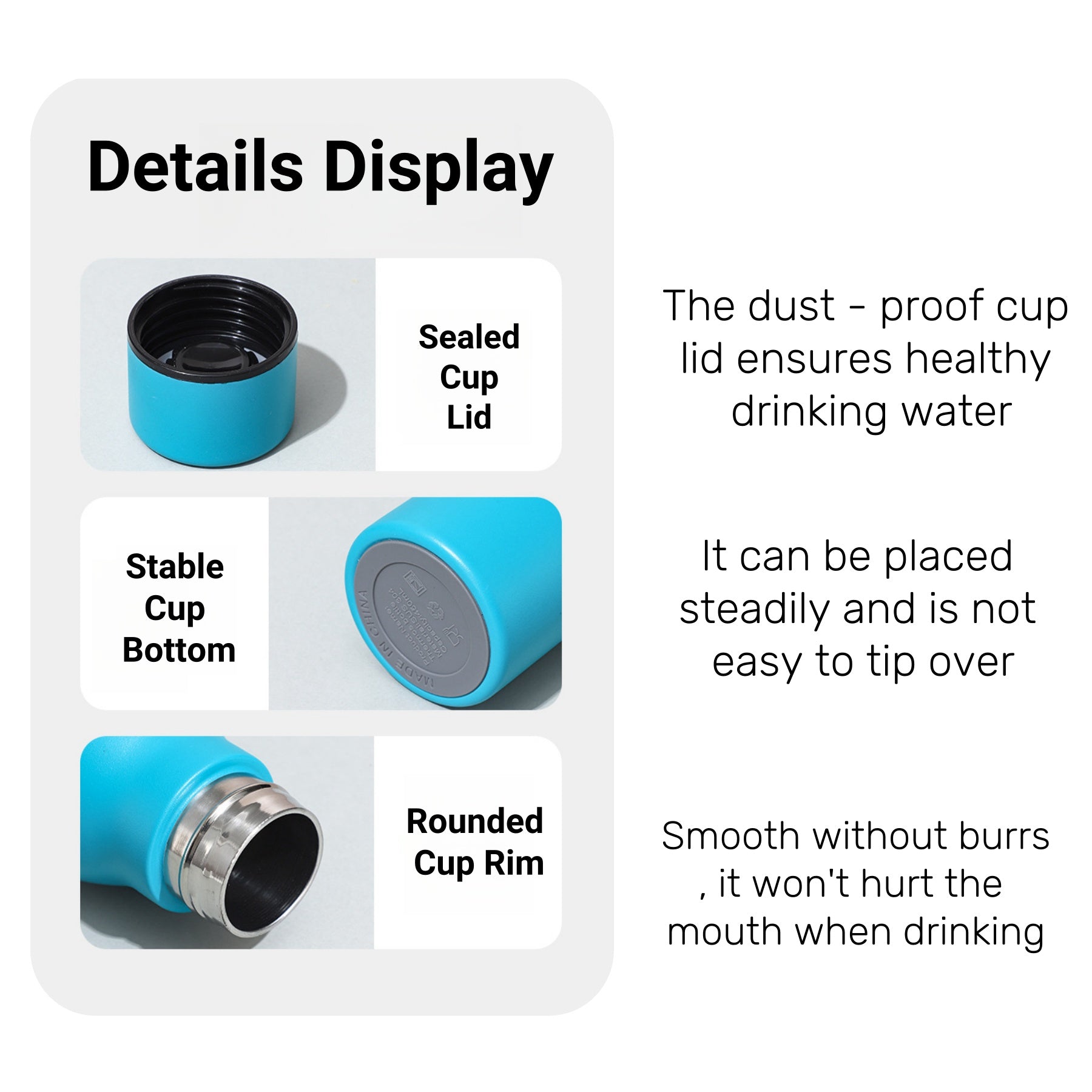 Stainless Steel Vacuum Flask For Car Use