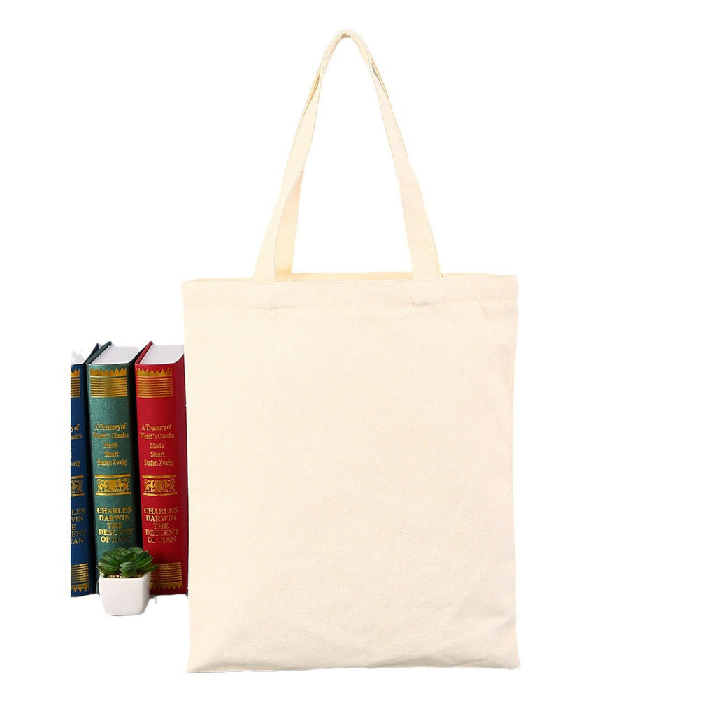Natural Color Cotton Canvas Tote Bag